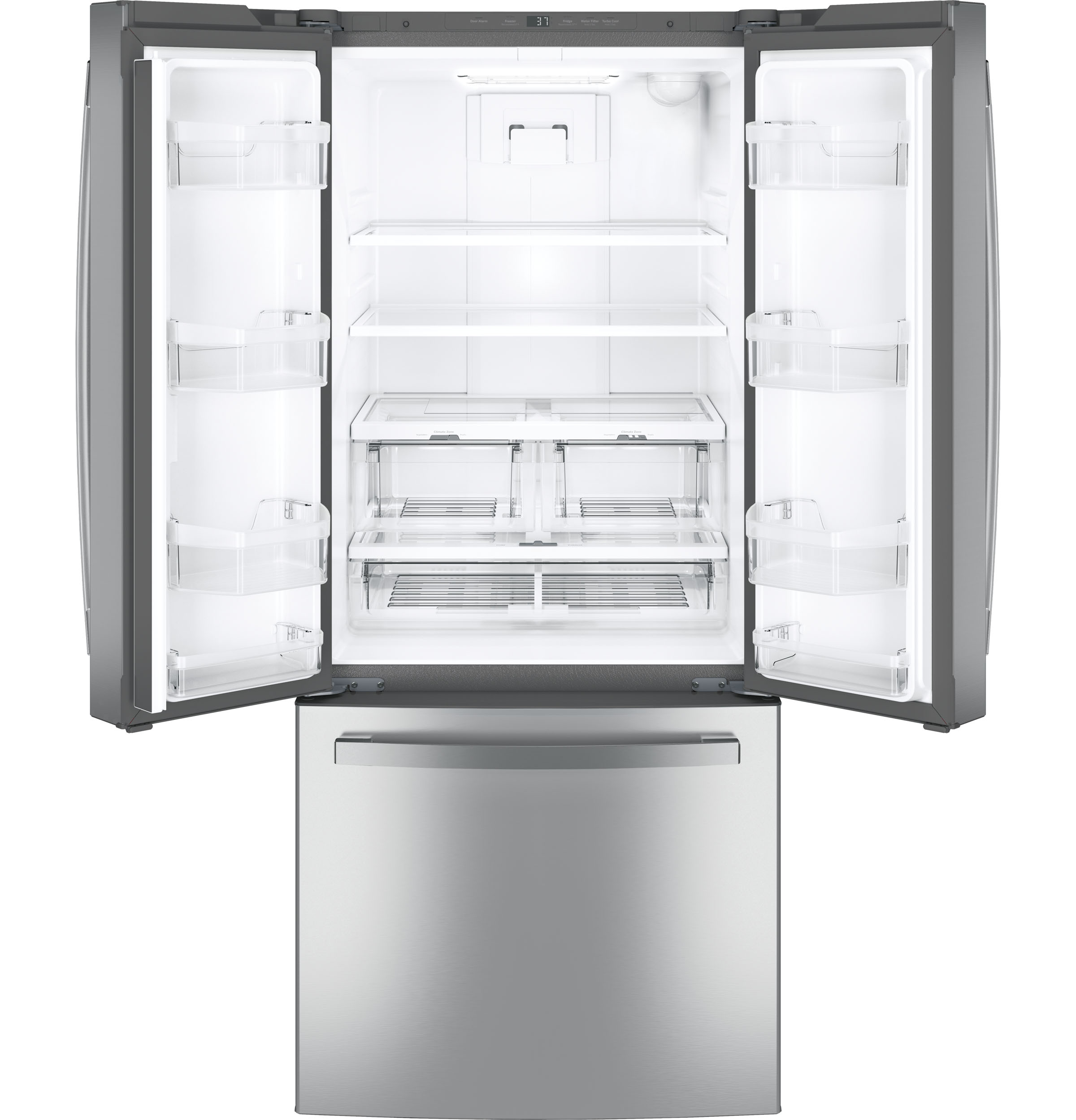 GE Energy Star 20.8 cu. ft. French-Door Refrigerator - View 5 | Fridge.com