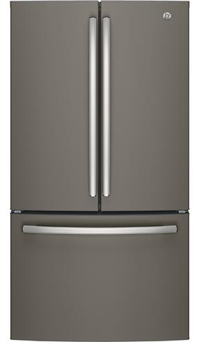 GE® ENERGY STAR® 27.0 Cu. Ft. Refrigerator in Slate size 69.875 H x 35.75 W x 35.875 D | GNE27JMMES | Stainless Steel | Fridge.com