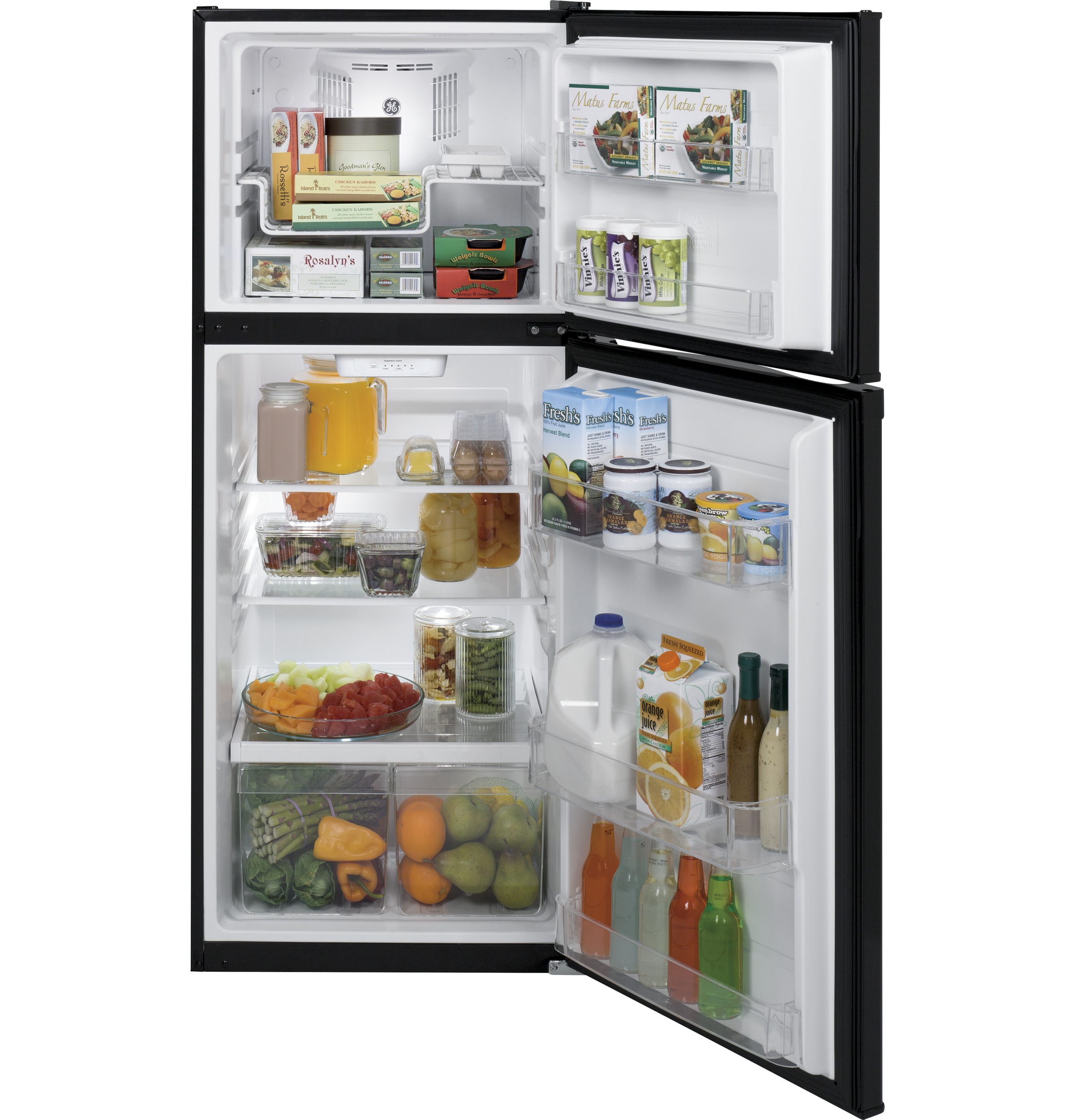 24" Energy Star Top Freezer 11.6 cu. ft. Refrigerator - View 4 | Fridge.com
