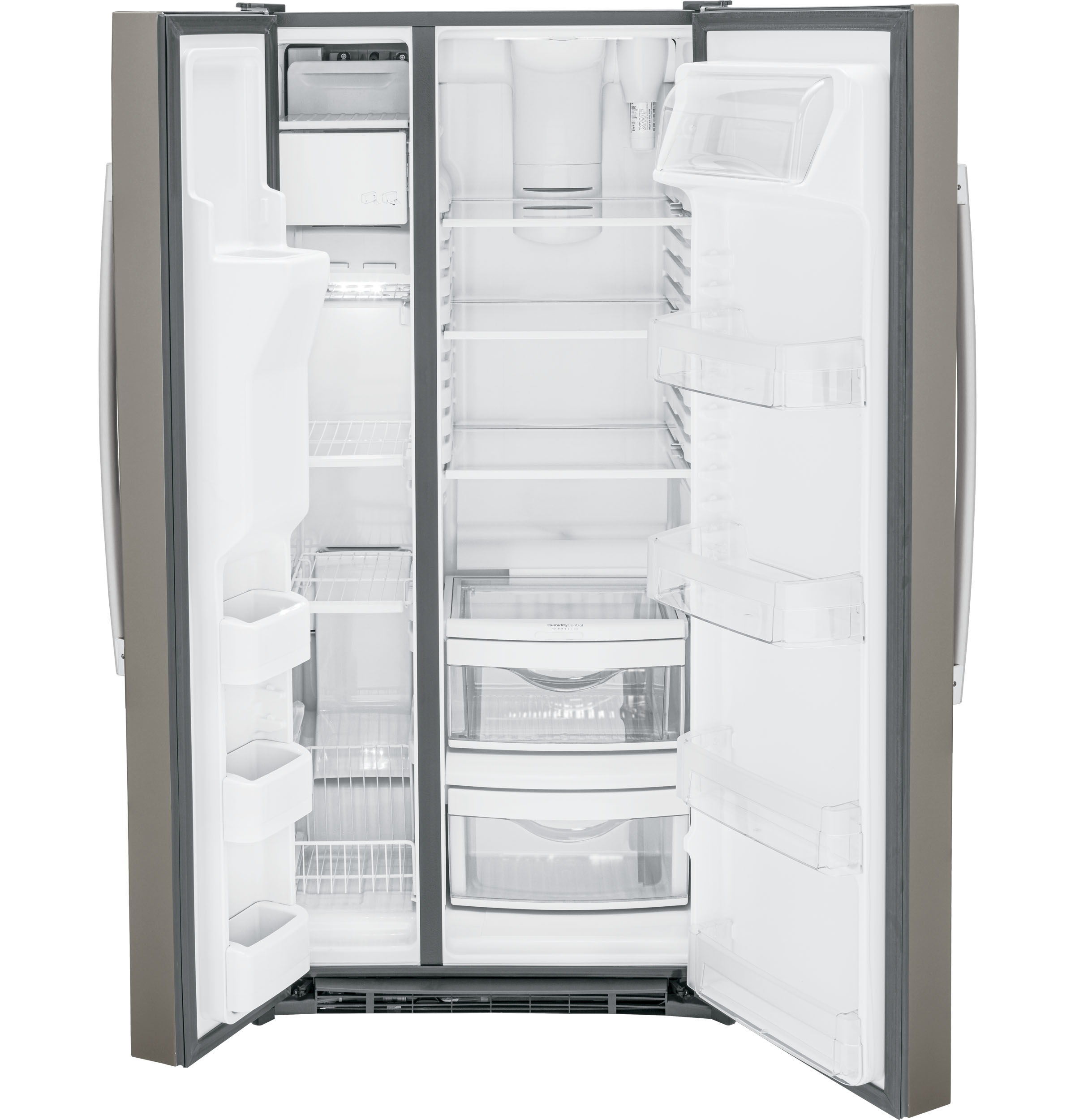 GE 33" Side By Side 23 cu. ft. Refrigerator | Fridge.com