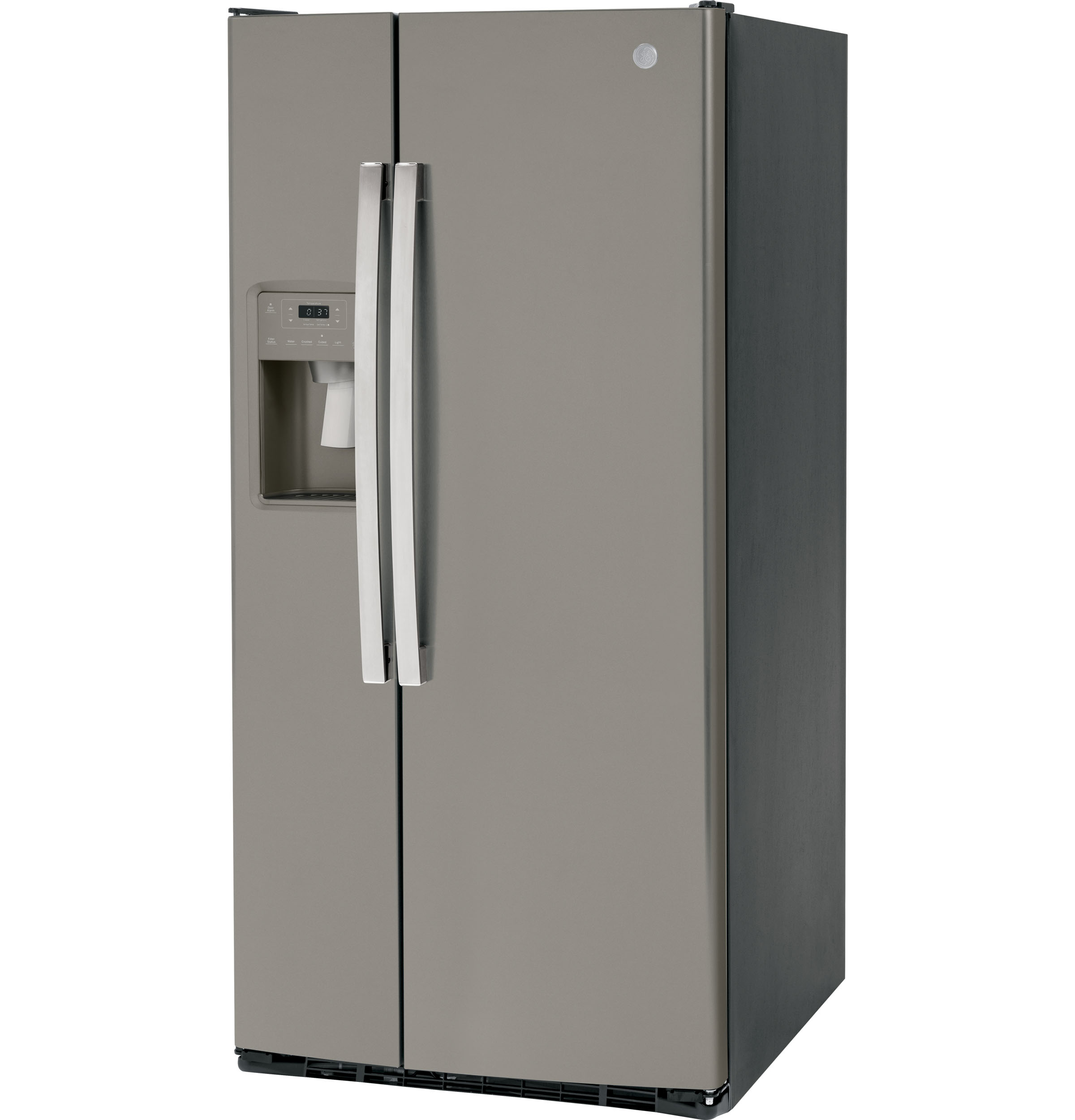GE 33" Side By Side 23 cu. ft. Refrigerator - View 6 | Fridge.com