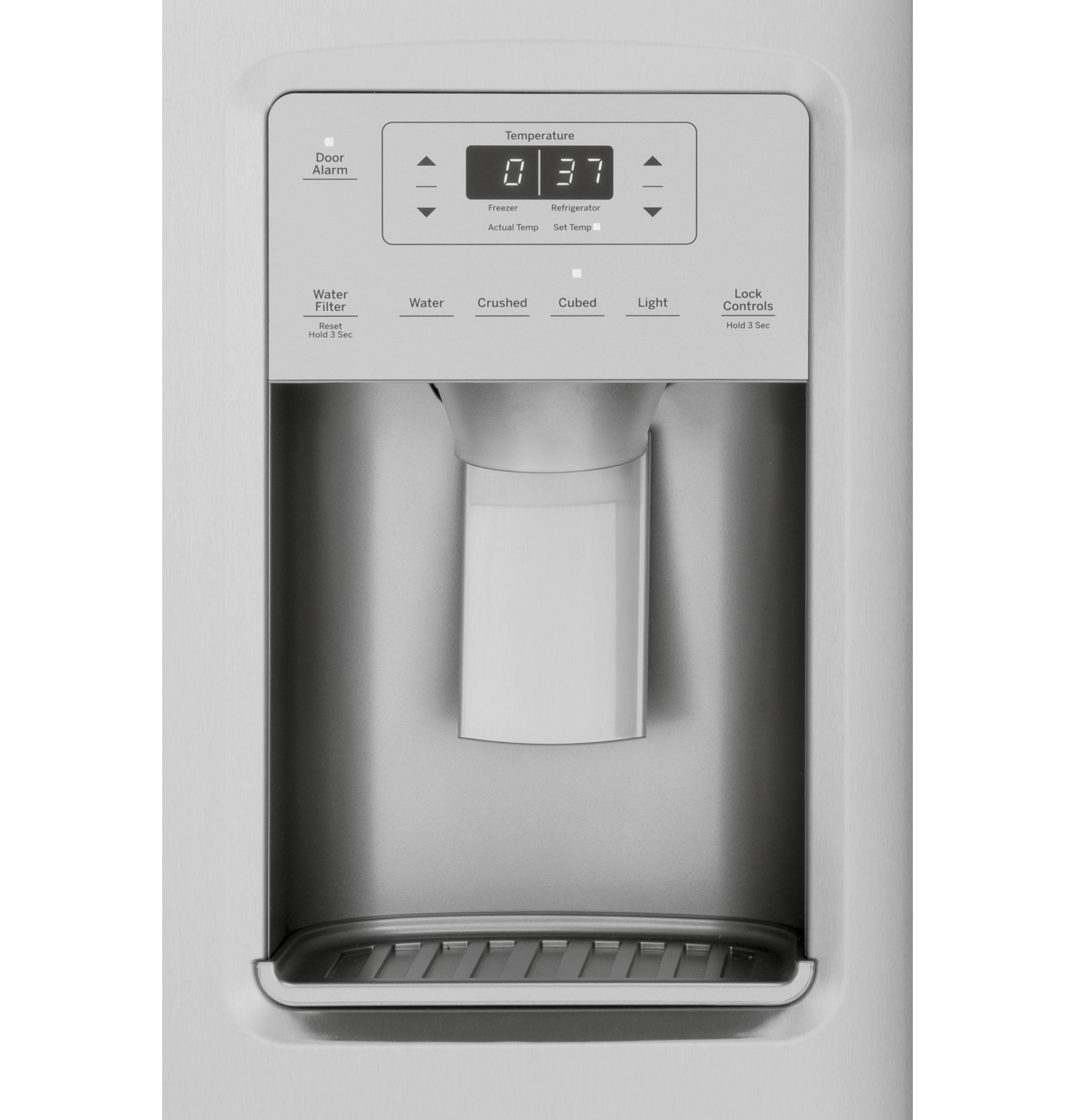 36" Side by Side 25.1 cu. ft. Refrigerator | Fridge.com