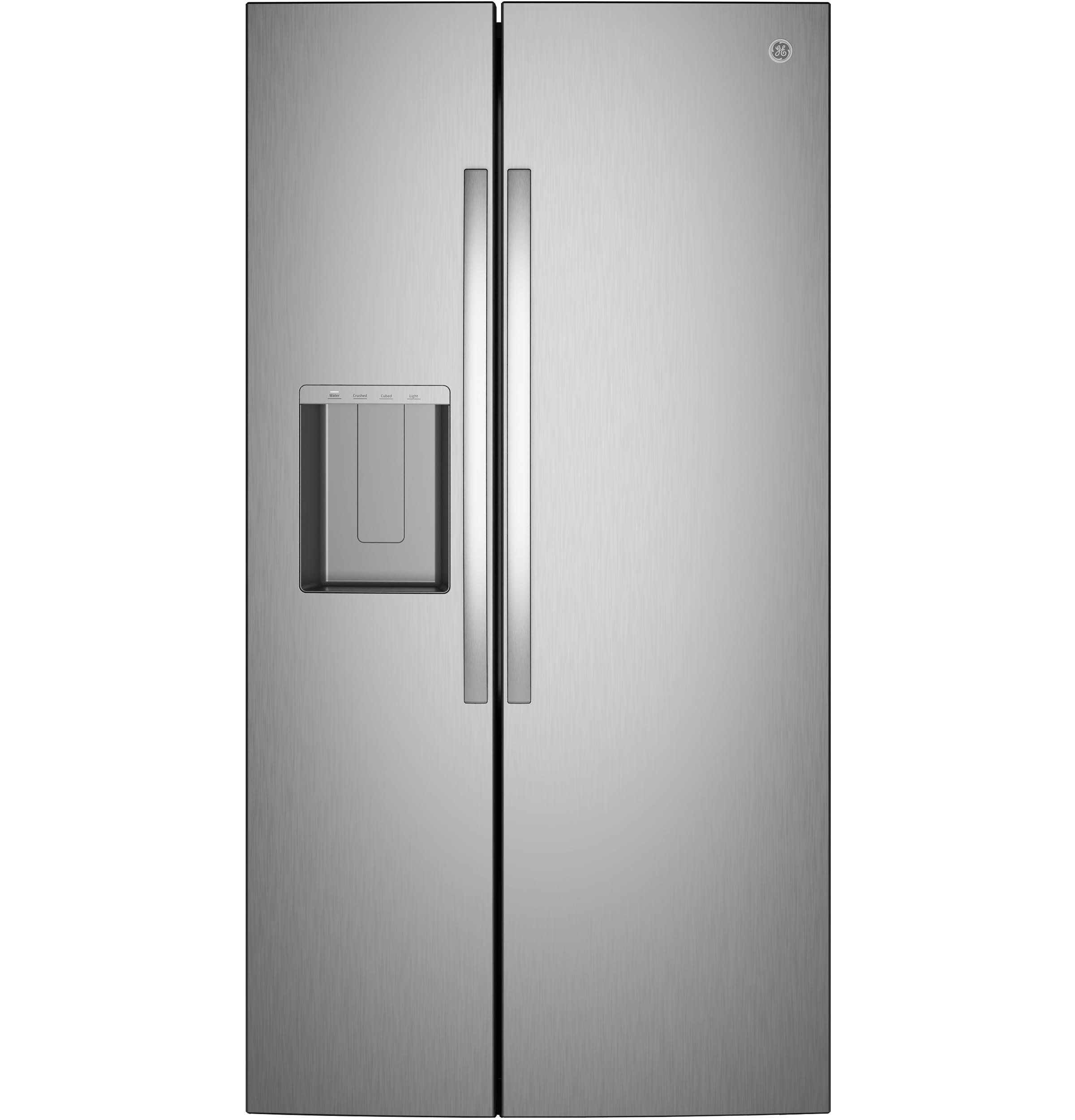 GE 27.9 Cu. Ft. Side-By-Side Refrigerator with Extra Tall Dispenser and In-Door Icemaker | Fridge.com