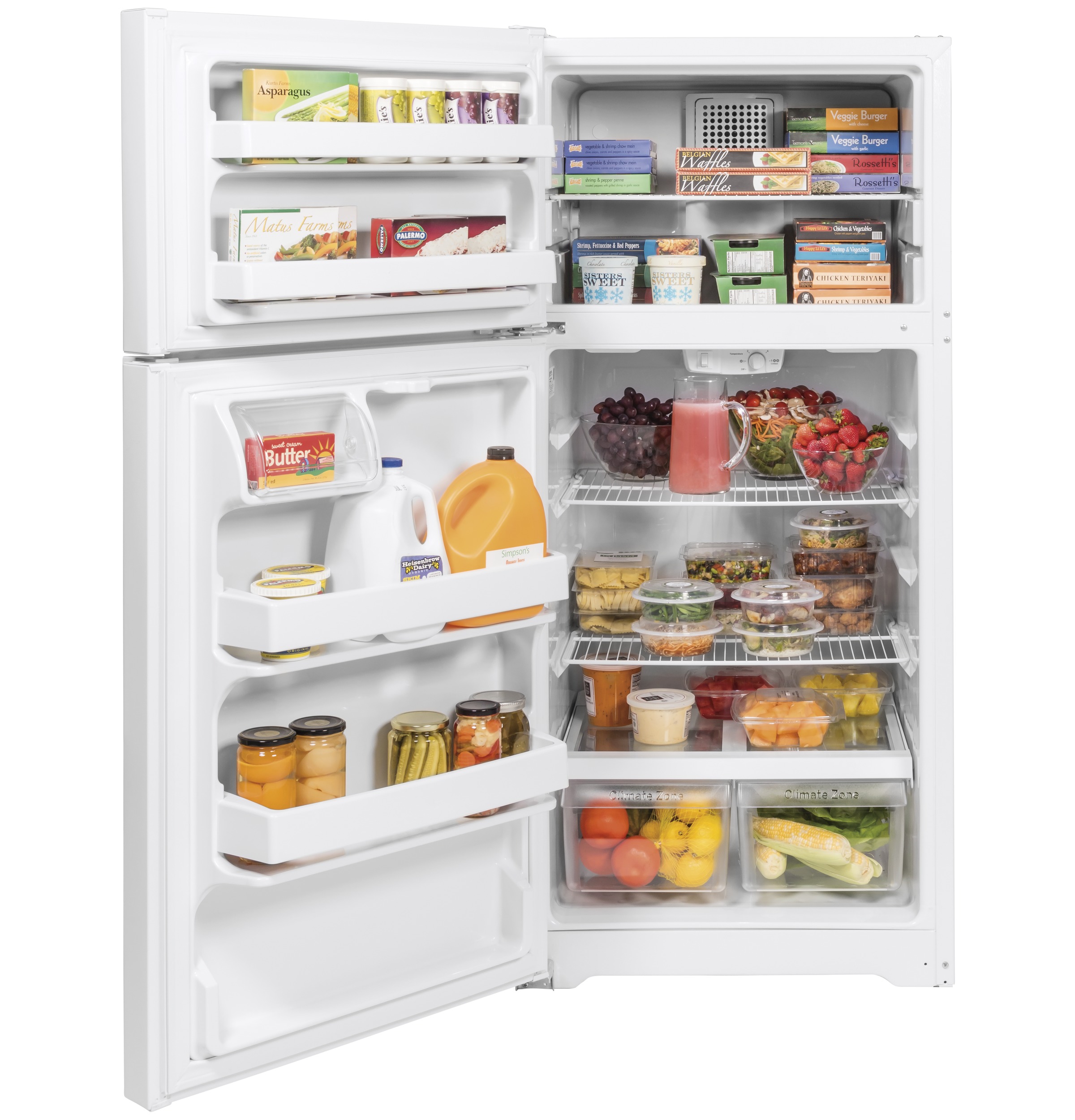28" Energy Star Top Freezer Refrigerator - View 4 | Fridge.com