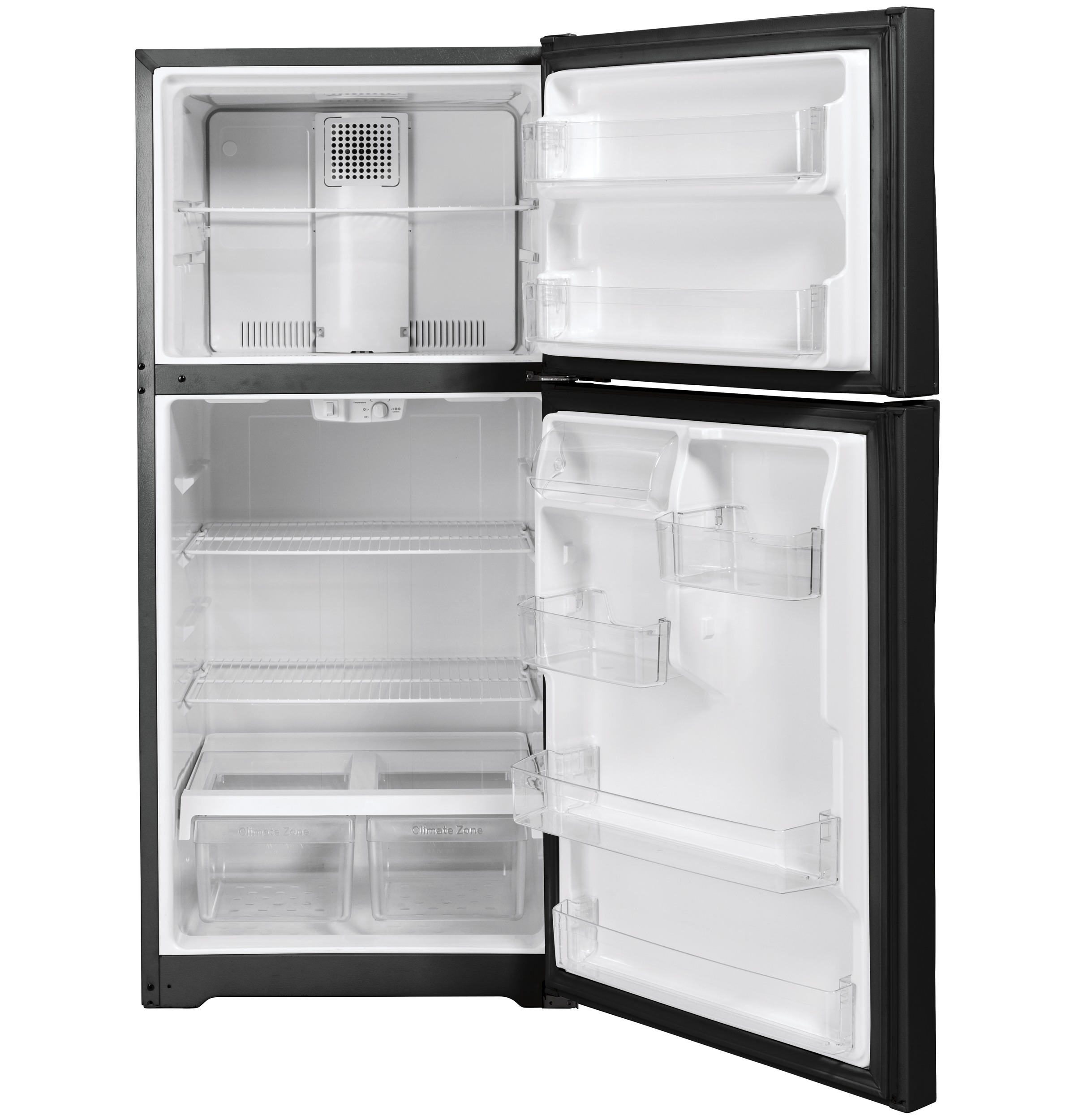 GE Energy Star 19.2 cu. ft. Top-Freezer Refrigerator - View 6 | Fridge.com