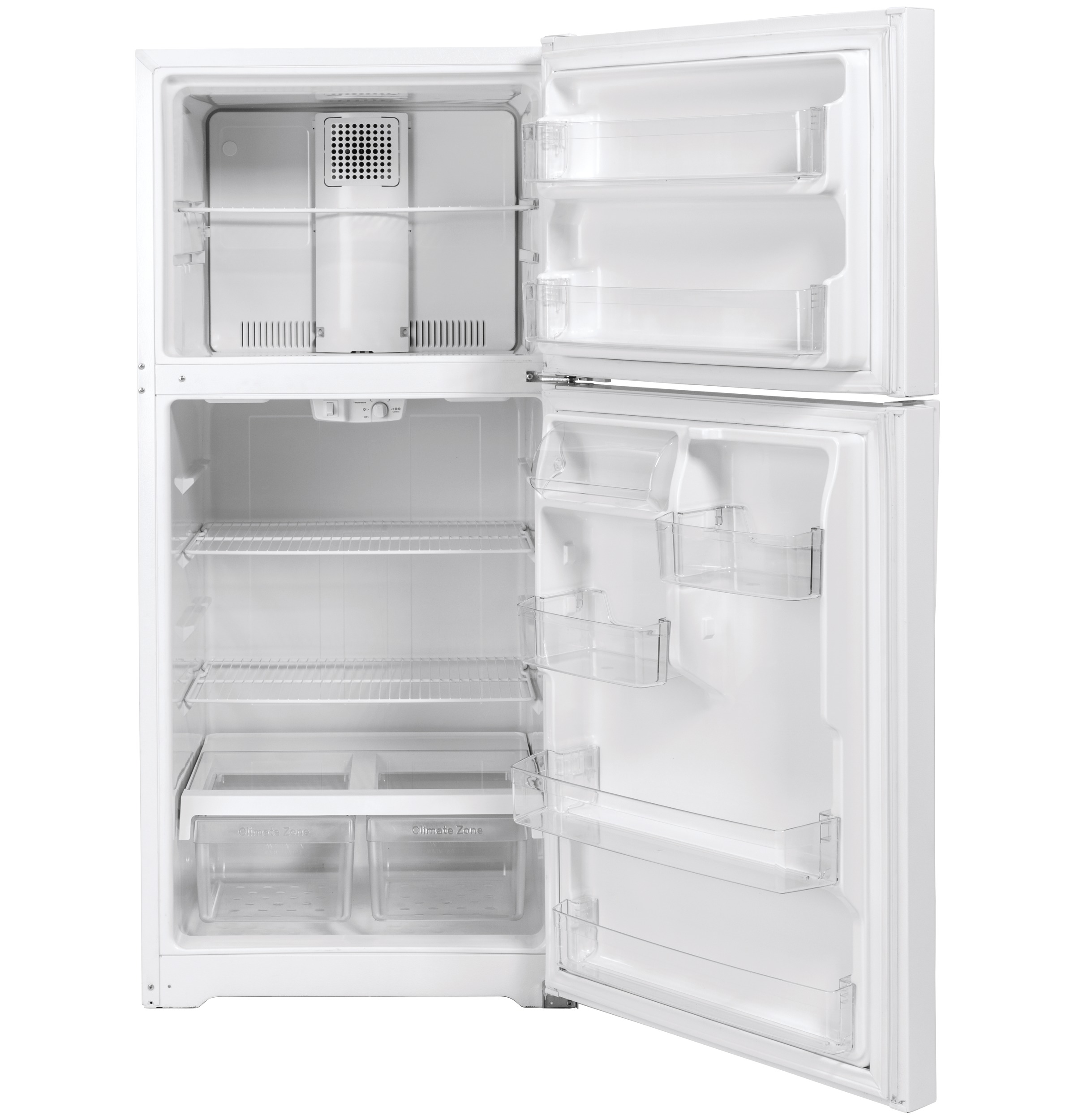 GE Energy Star 19.2 cu. ft. Top-Freezer Refrigerator - View 5 | Fridge.com