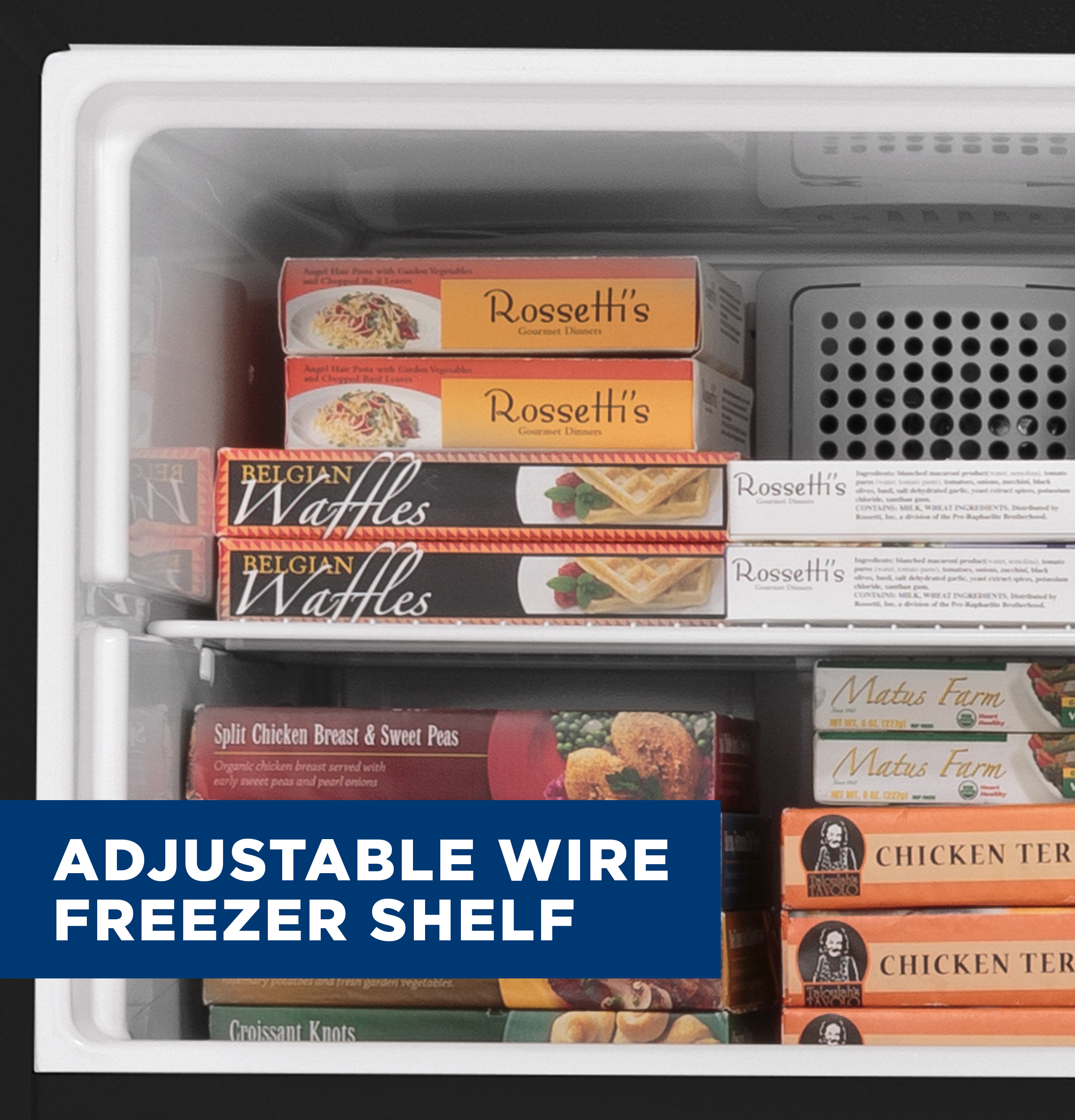 28" Counter Depth Top Freezer 17.5 cu. ft. Refrigerator - View 6 | Fridge.com