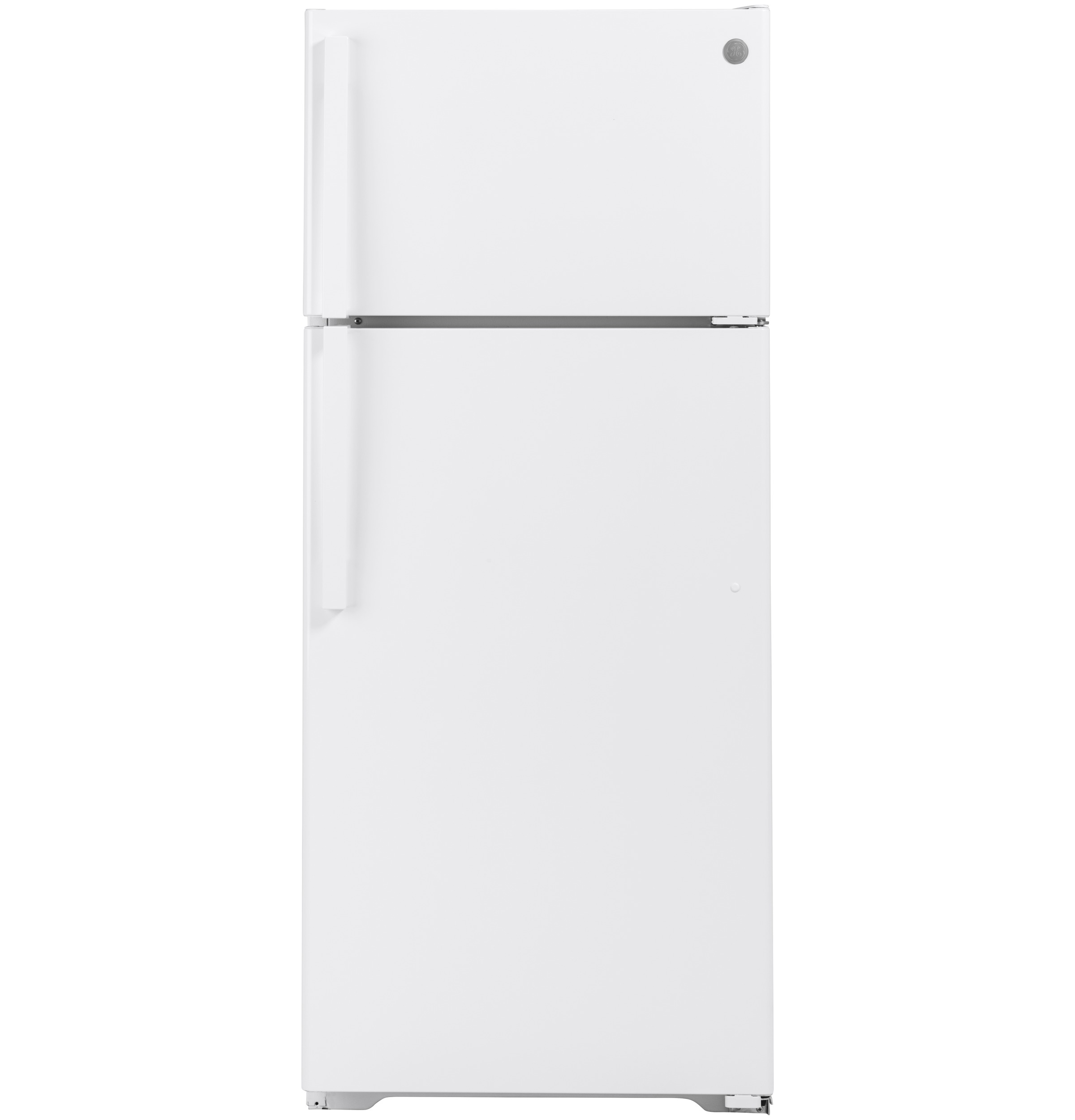 GE 17.5 cu. ft. Top-Freezer Refrigerator - View 2 | Fridge.com