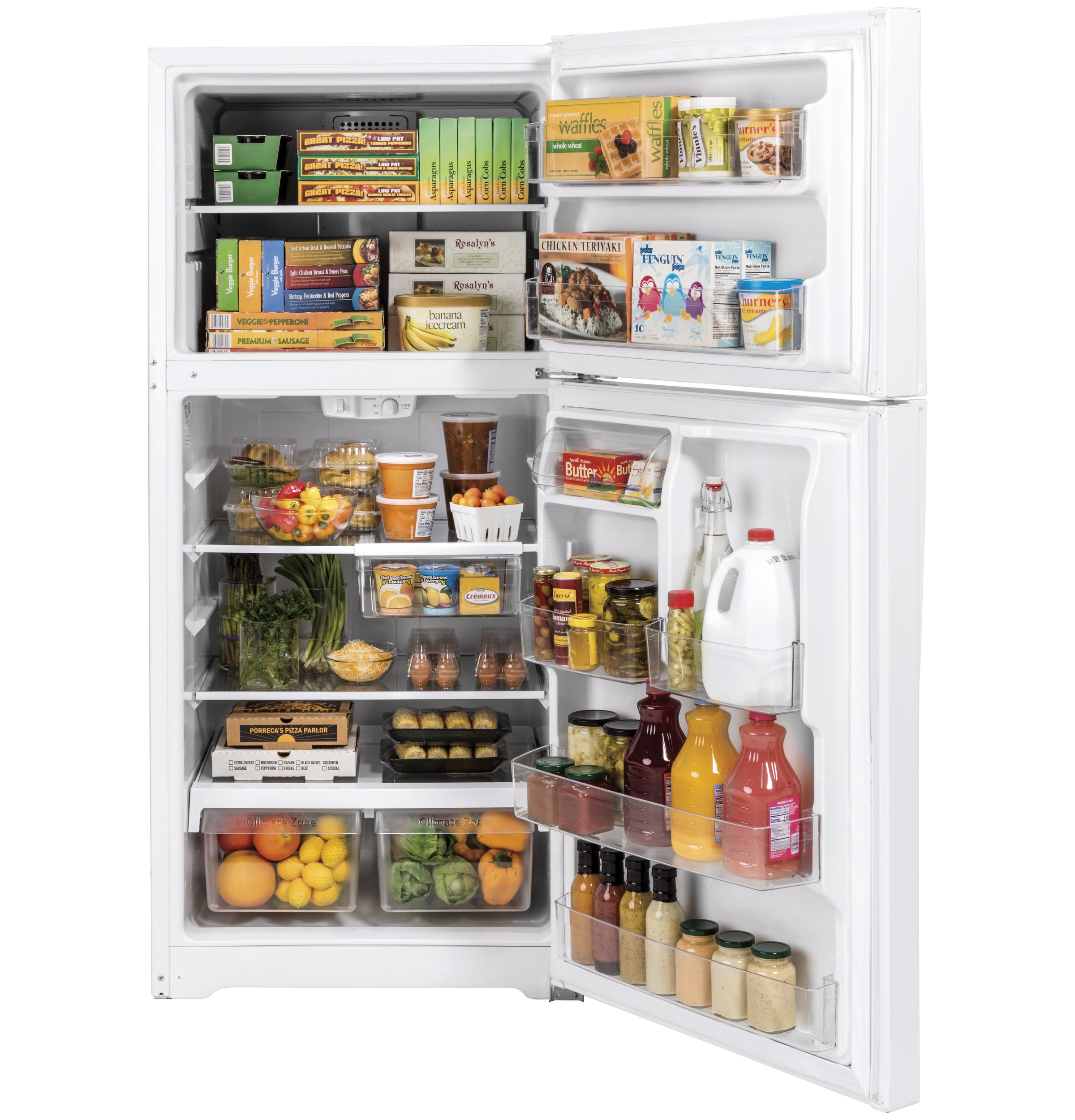GE 21.9 Cu. Ft. Garage Ready Top-Freezer Refrigerator | Fridge.com