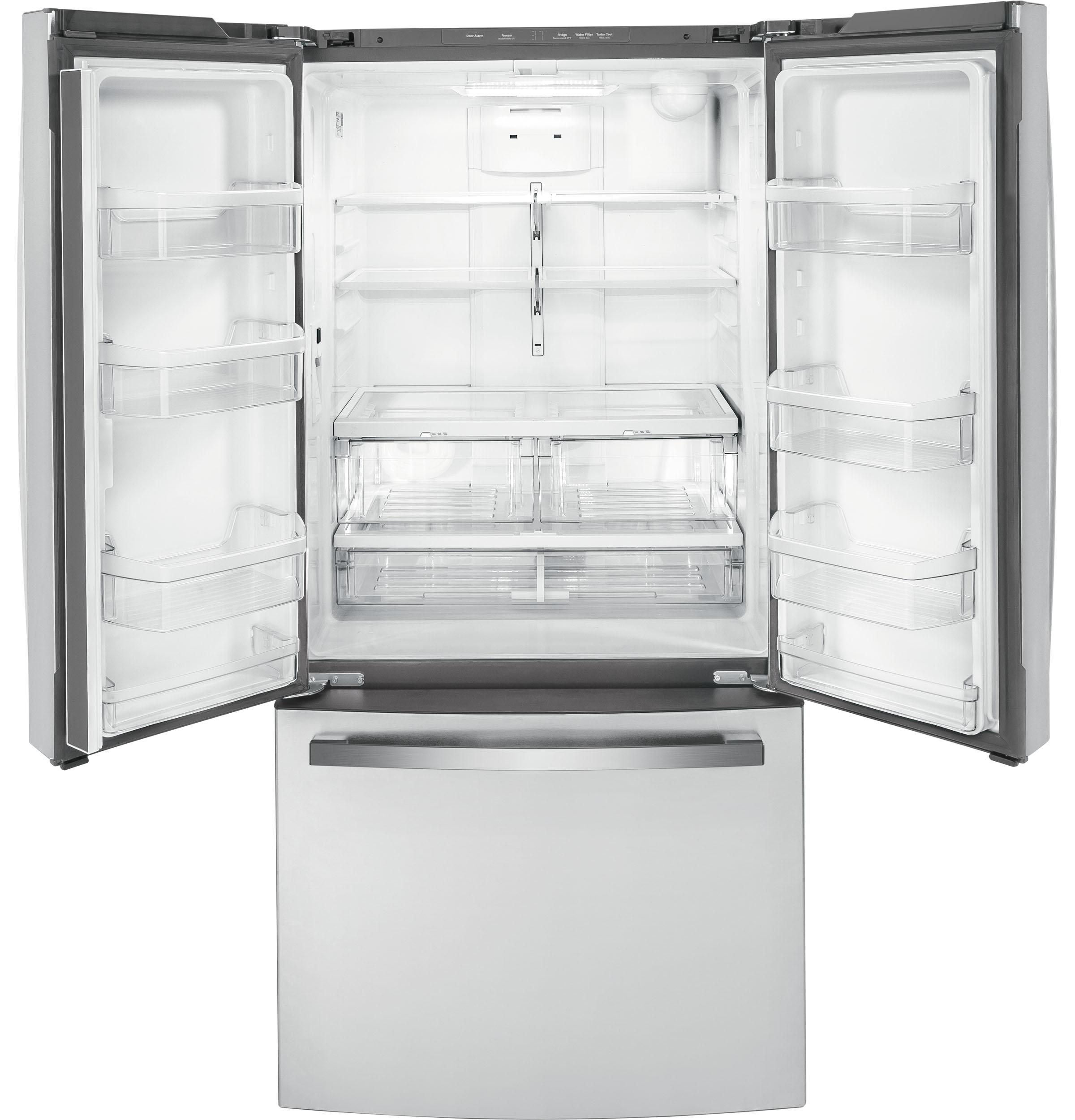 GE Smart Appliances 33" Counter Depth French Door 18.6 cu. ft. Smart Refrigerator - View 4 | Fridge.com