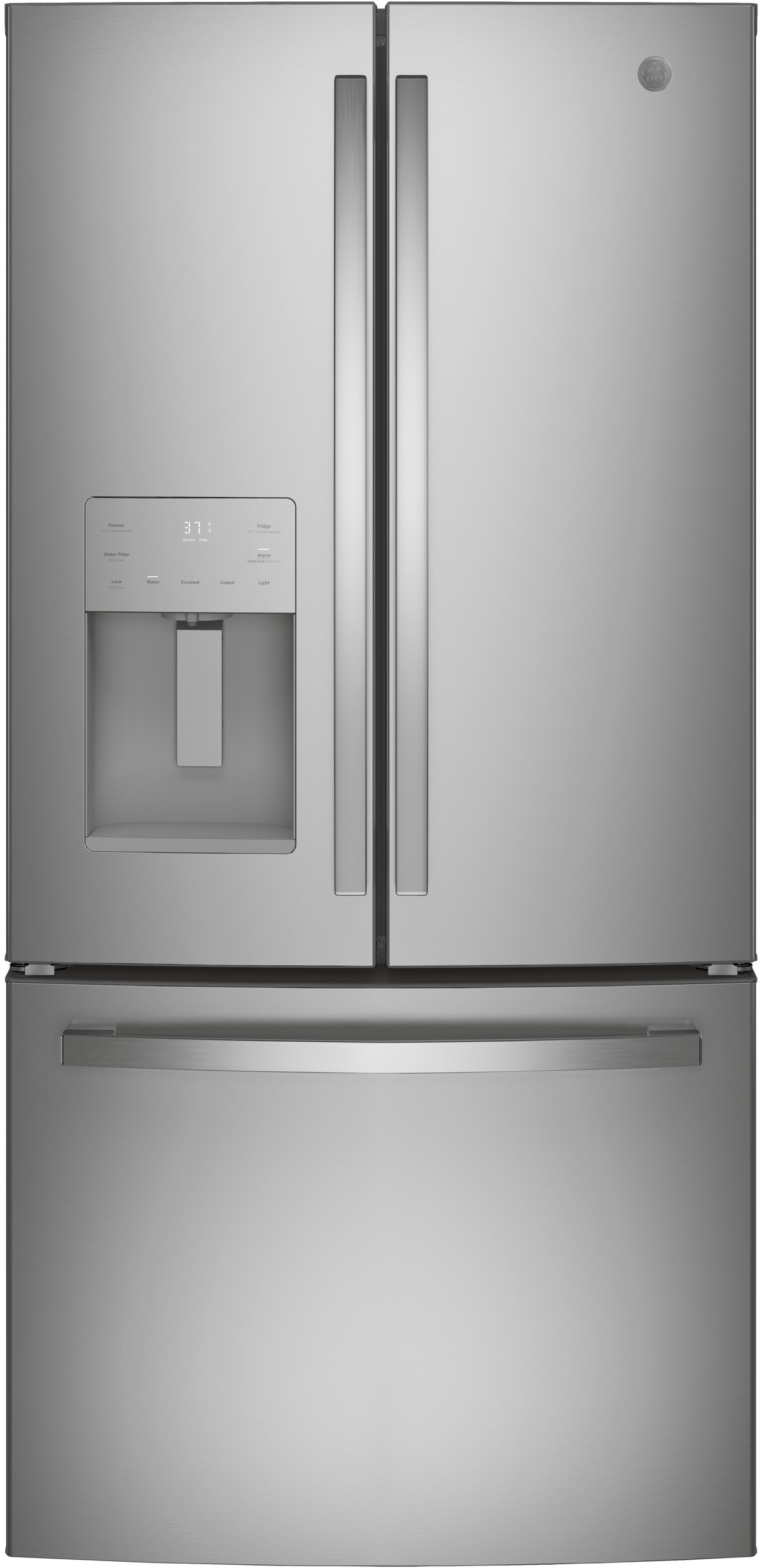 33" Counter Depth French Door 17.5 cu. ft. Refrigerator | Fridge.com