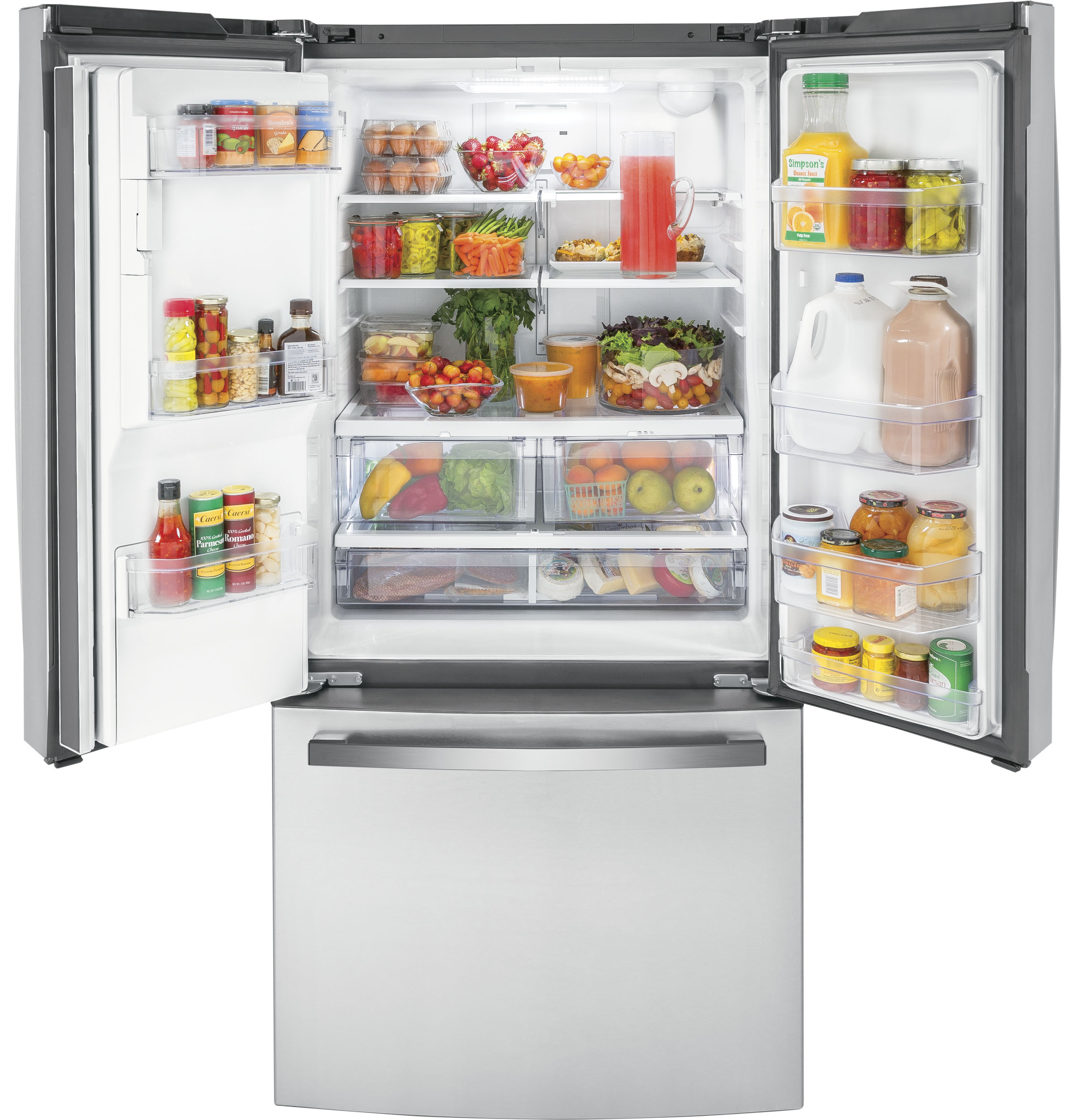 33" Counter Depth French Door 17.5 cu. ft. Refrigerator — FIN-0000669 | Fridge.com