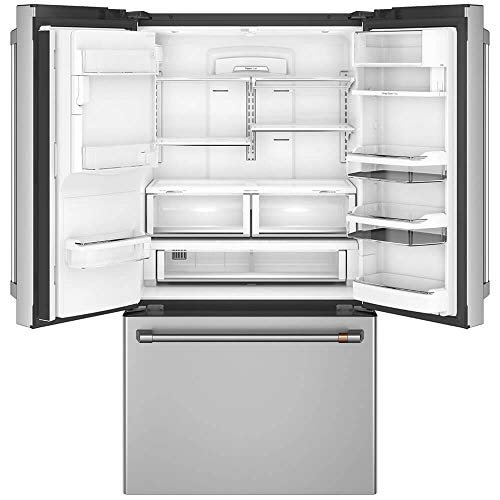 Café CYE22TP2MS1 22.2 cu. ft. Smart French Door Refrigerator In Stainless Steel, Counter Depth And Energy Star - View 4 | Fridge.com