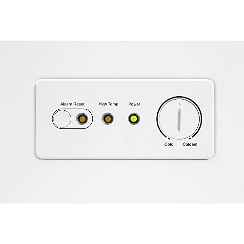 GE FCM22DLWW Freezer, Solid Black | Fridge.com