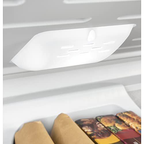 GE FCM22DLWW Freezer, Solid Black - View 6 | Fridge.com