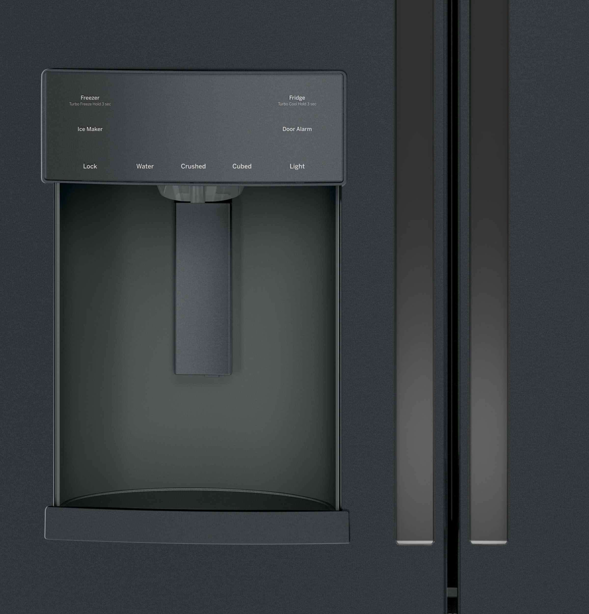 GE 36 Inch 36" French Door Refrigerator GFE28GELDS - View 6 | Fridge.com