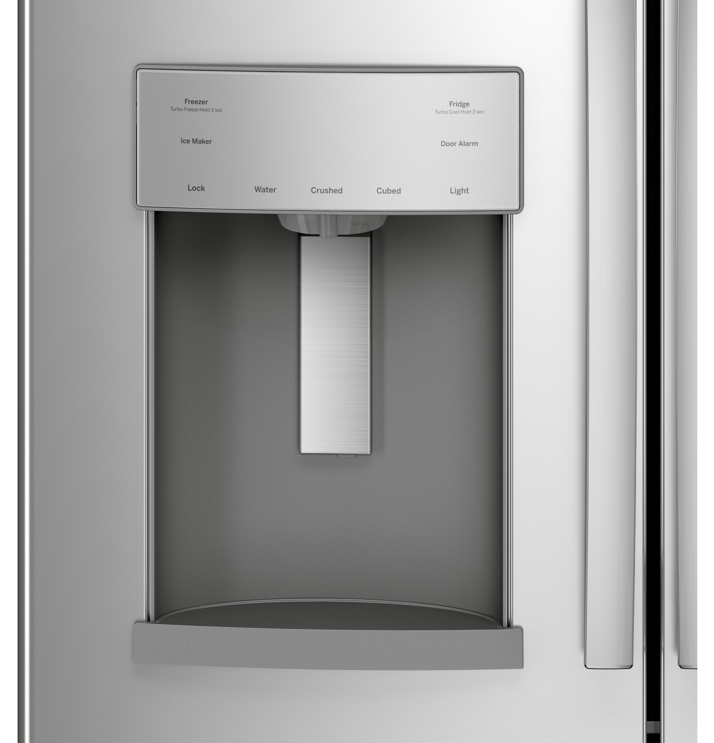 GE Energy Star 27.7 cu. ft. Fingerprint Resistant French-Door Refrigerator - View 6 | Fridge.com