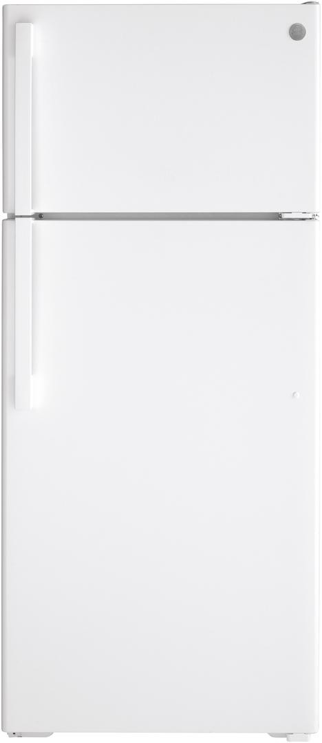 GE 28 Inch Top Freezer Refrigerator GIE18GTNRWW — FIN-0019172 | Fridge.com