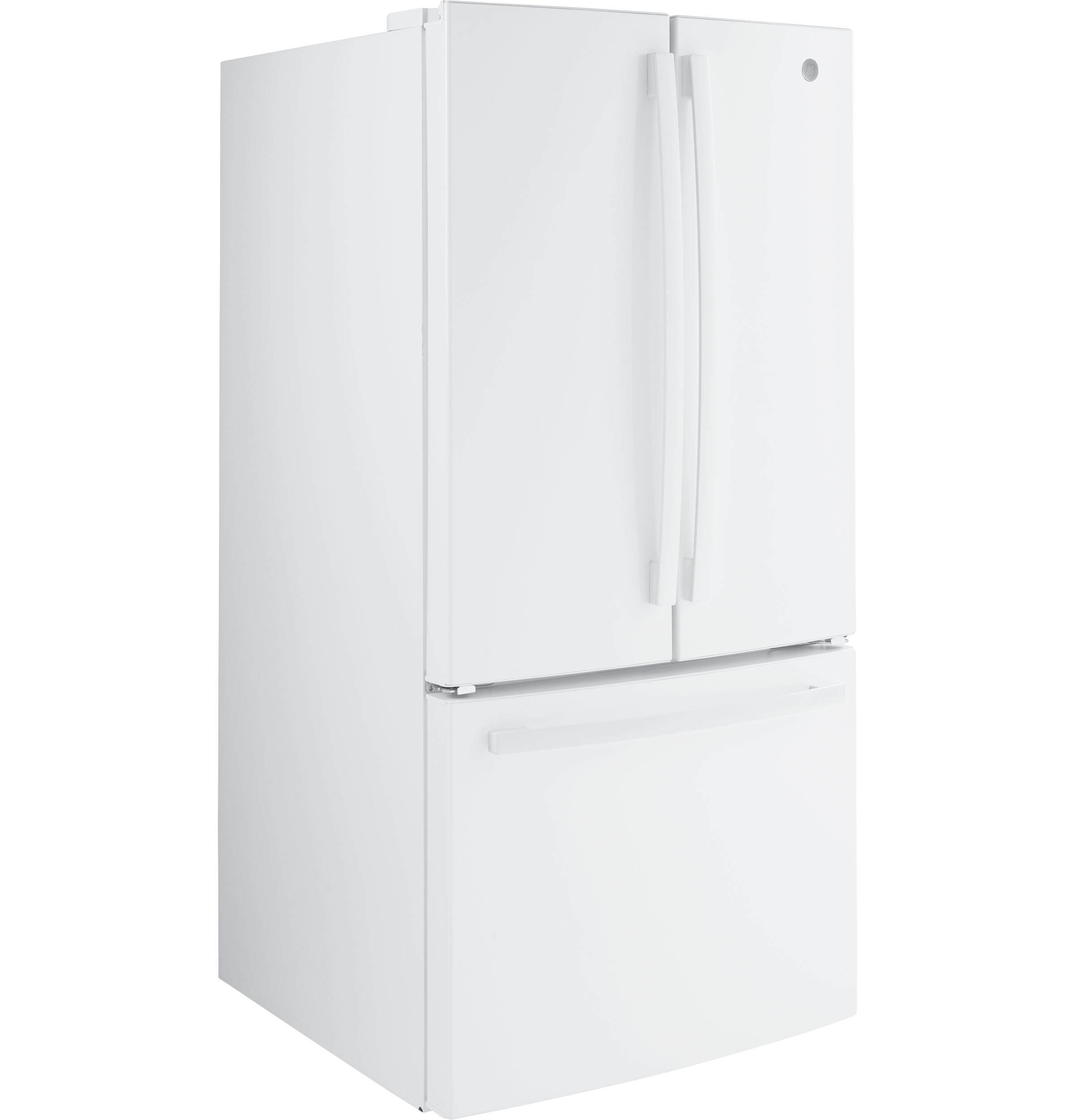 GE® Energy Star® 24.7 cu. ft. Refrigerator In White Size 69.875 H X 32.75 W X 37.5 D | GNE25JGKWW - View 6 | Fridge.com