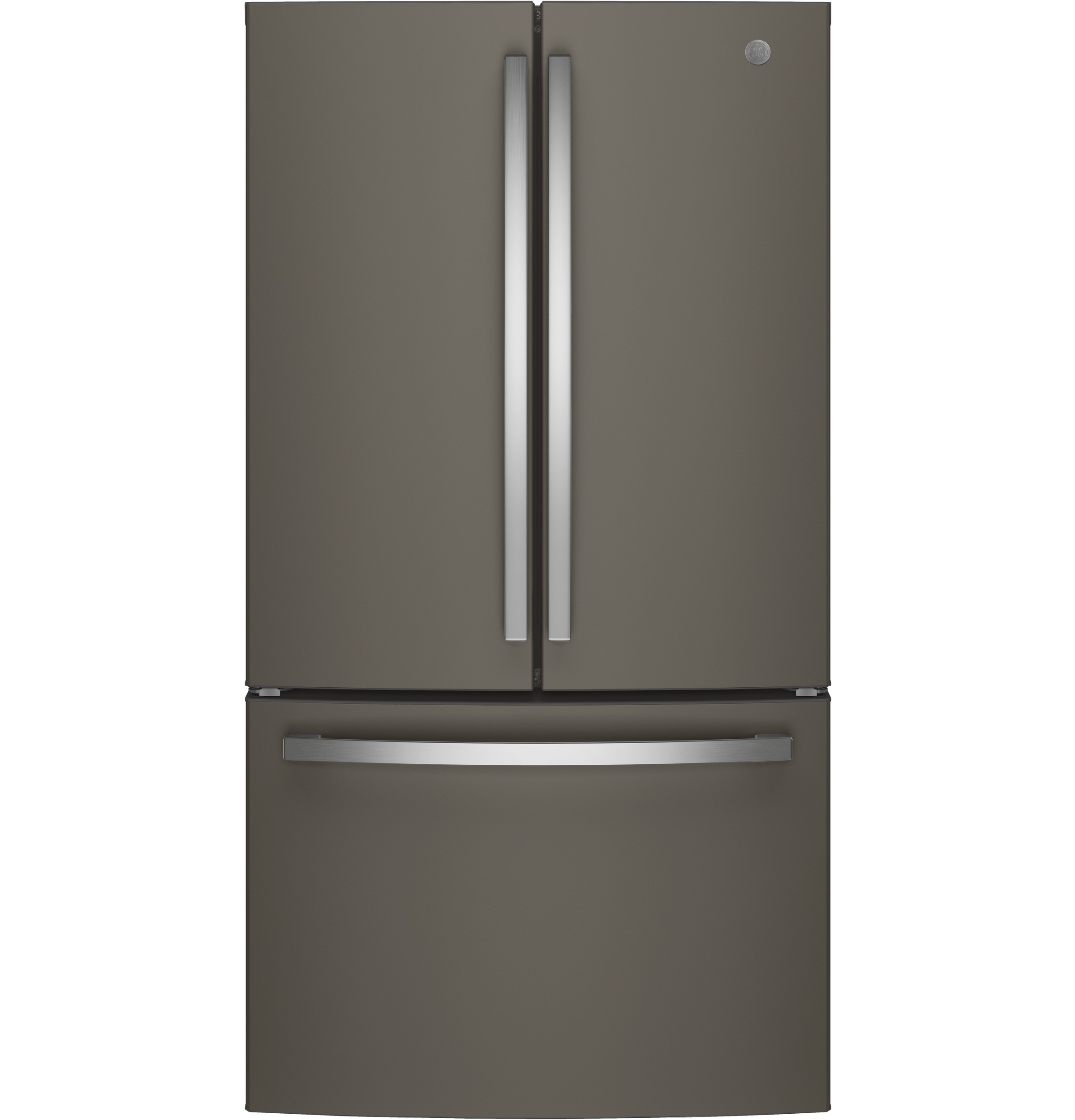 GE® ENERGY STAR® 27.0 Cu. Ft. Refrigerator in Slate size 69.875 H x 35.75 W x 35.875 D | GNE27JMMES | Stainless Steel | Fridge.com