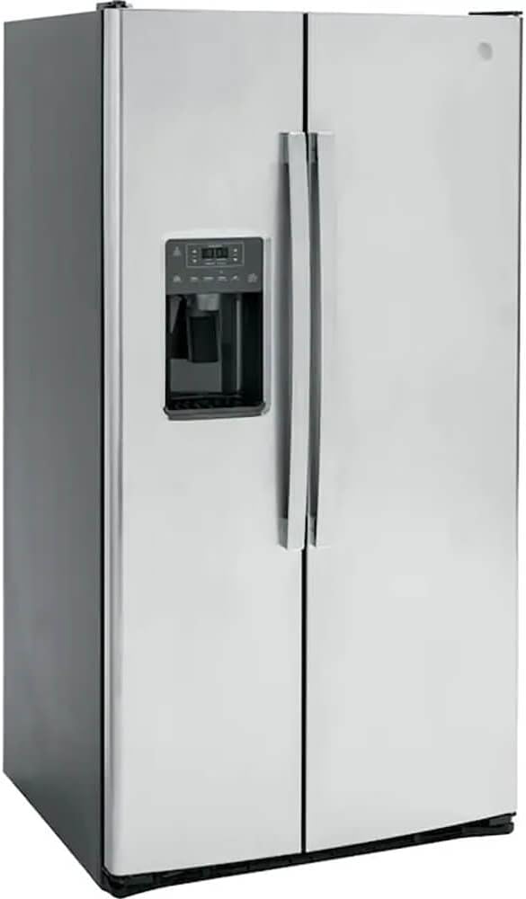 GE® 25.3 cu. ft. Side-By-Side Refrigerator - View 2 | Fridge.com