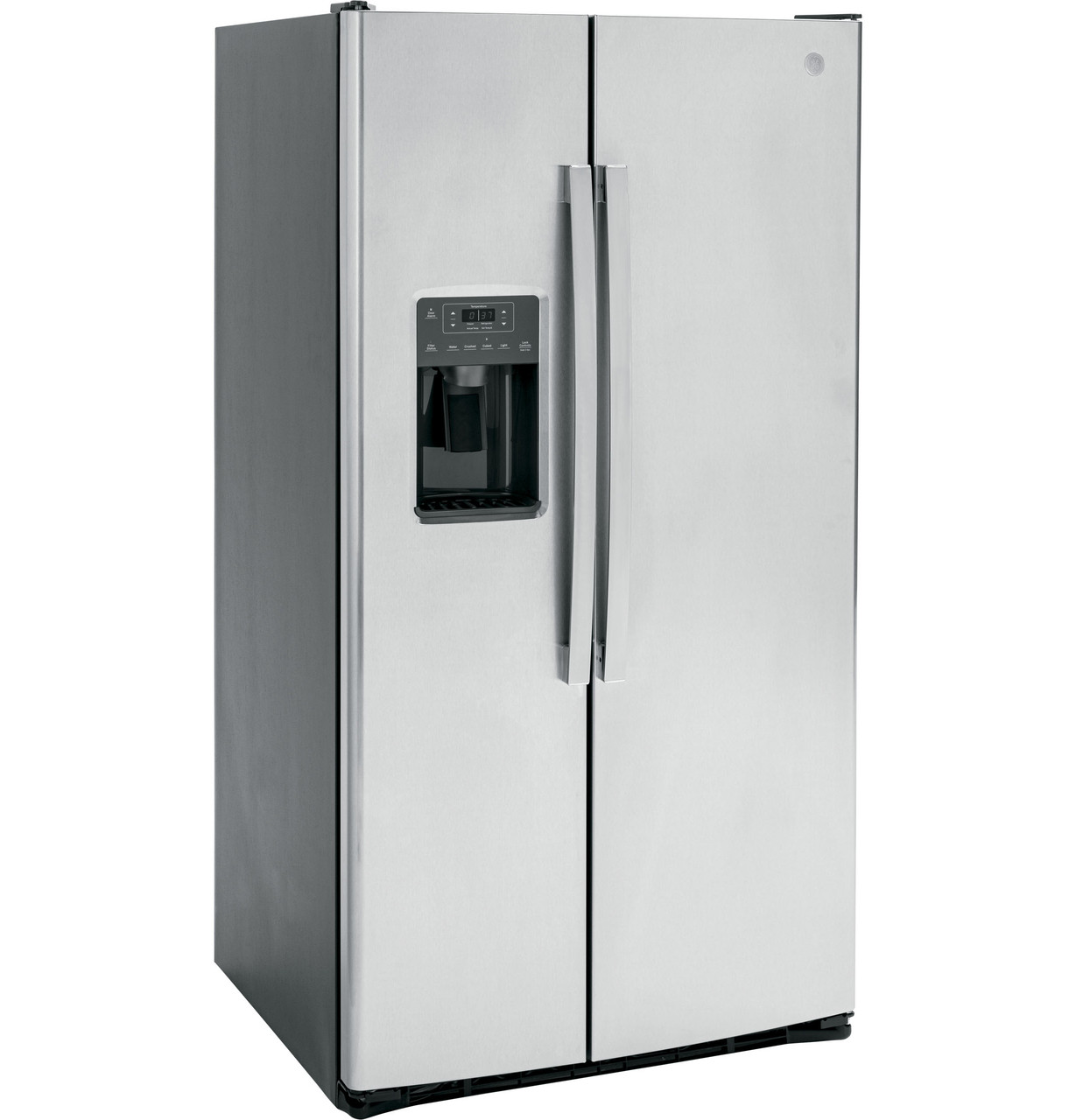 GE 36" Side By Side 25.3 Cu. Ft. Refrigerator - View 5 | Fridge.com