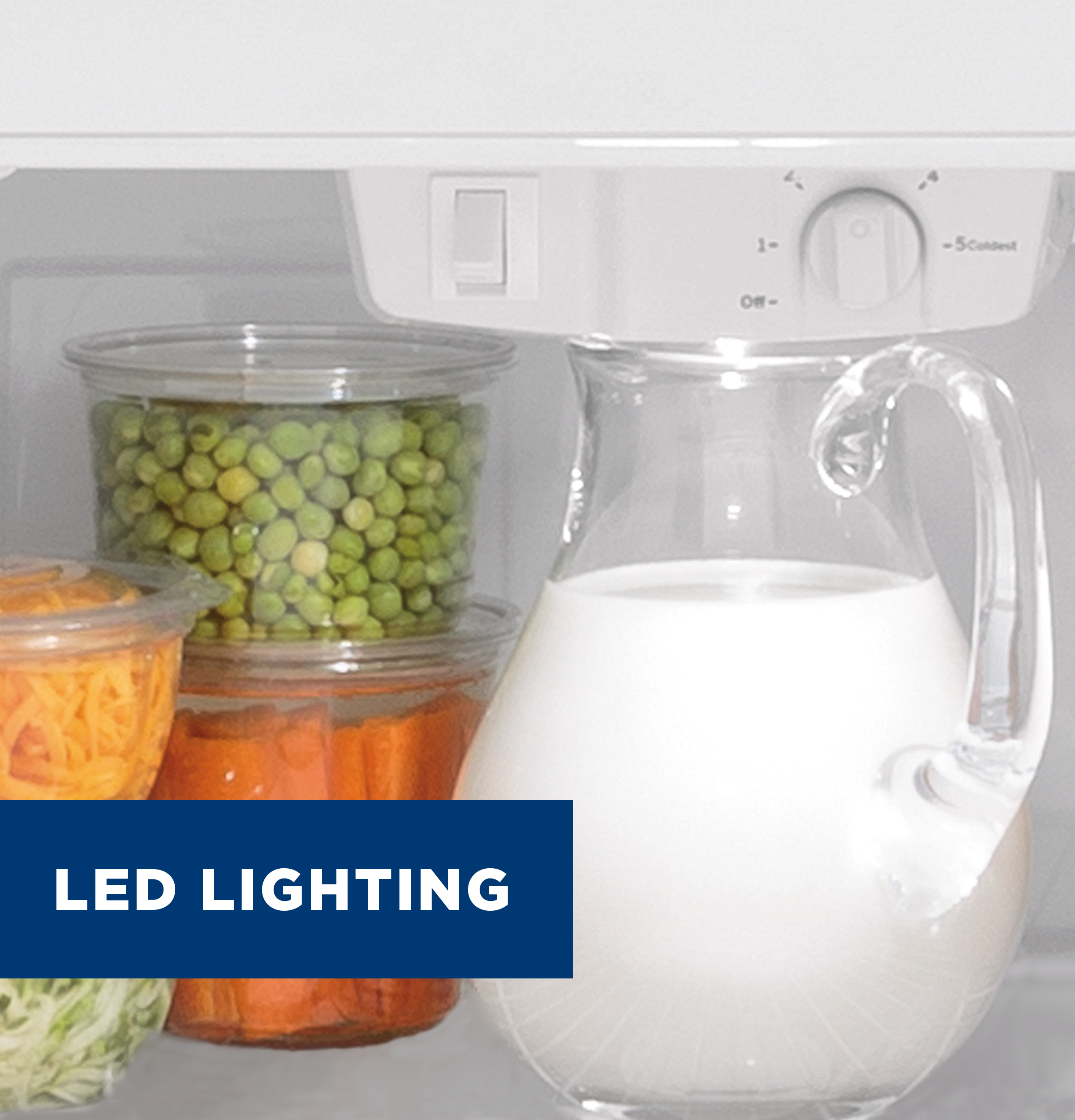 28" Energy Star Top Freezer Refrigerator - View 6 | Fridge.com