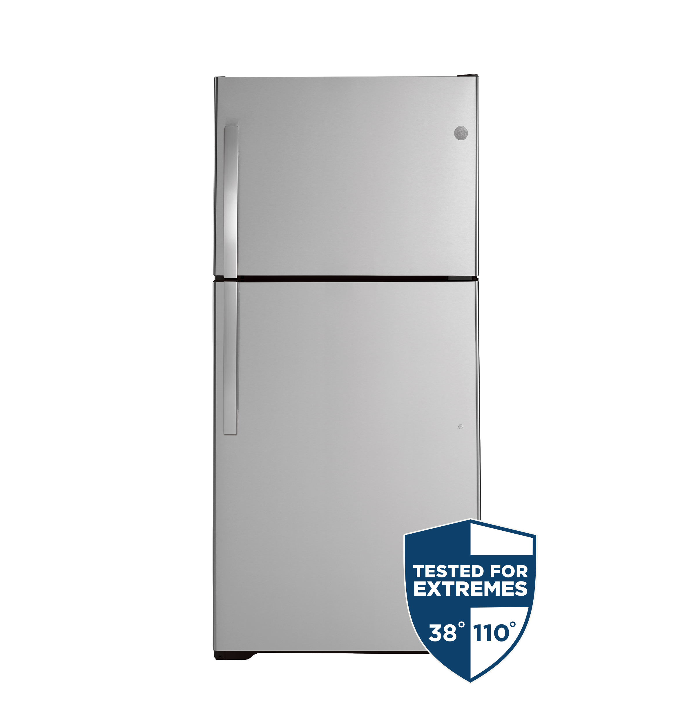 19.2 cu. ft. Top Freezer Refrigerator In Fingerprint Resistant Stainless Steel, Garage Ready - View 6 | Fridge.com