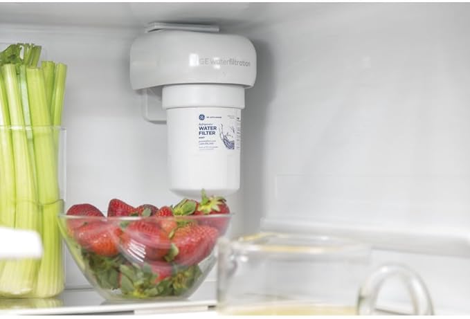 GE GWE19JGLBB French Door Refrigerator, Black - View 5 | Fridge.com