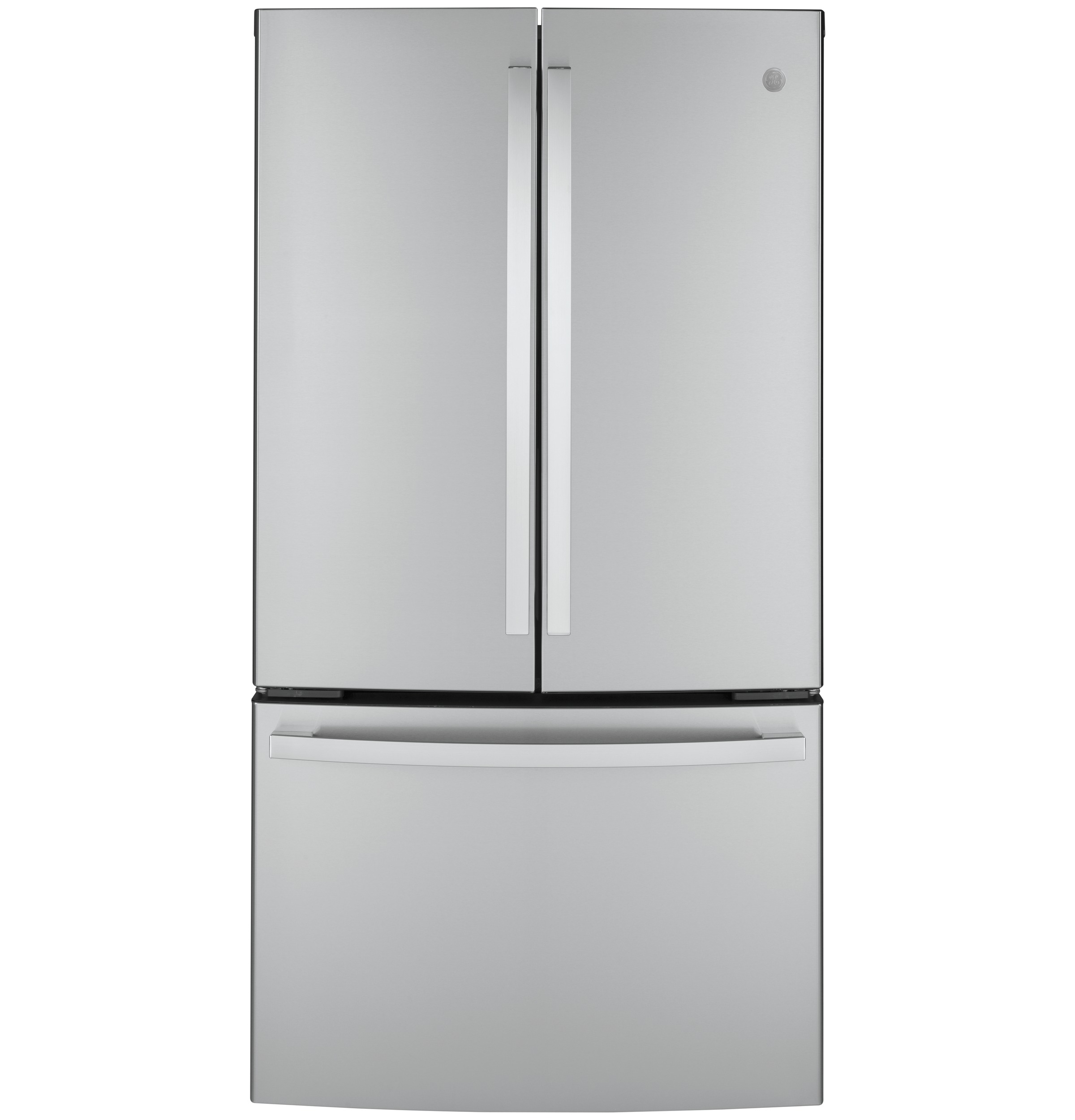 GE 36 Inch Counter Depth French Door Refrigerator GWE23GYNFS - View 2 | Fridge.com