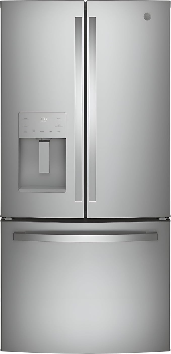 GE GYE18JYLFS 17.5 Cu. Ft. Counter-Depth French Door Refrigerator | Fridge.com
