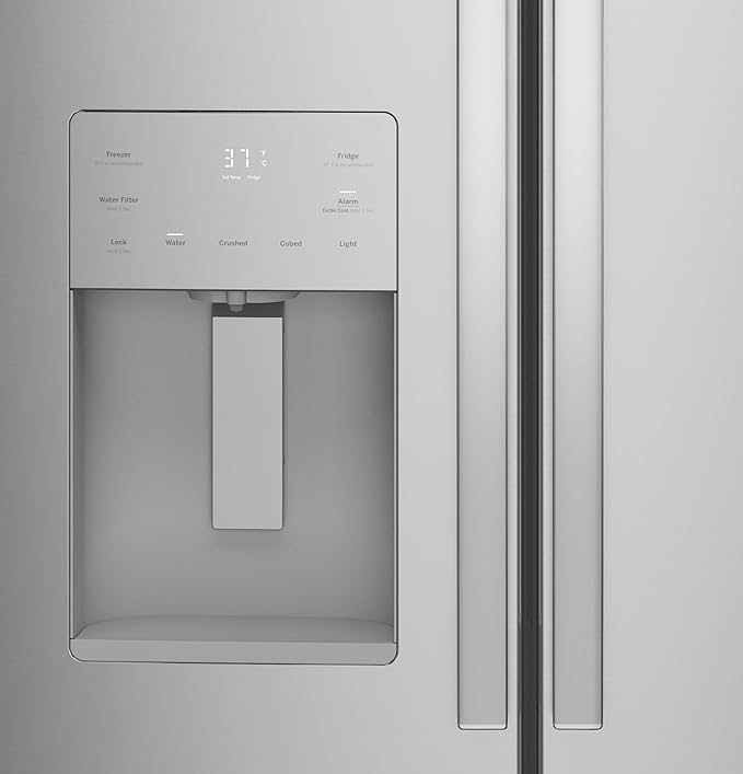 GE GYE18JYLFS 17.5 cu. ft. Counter-Depth French Door Refrigerator - View 5 | Fridge.com