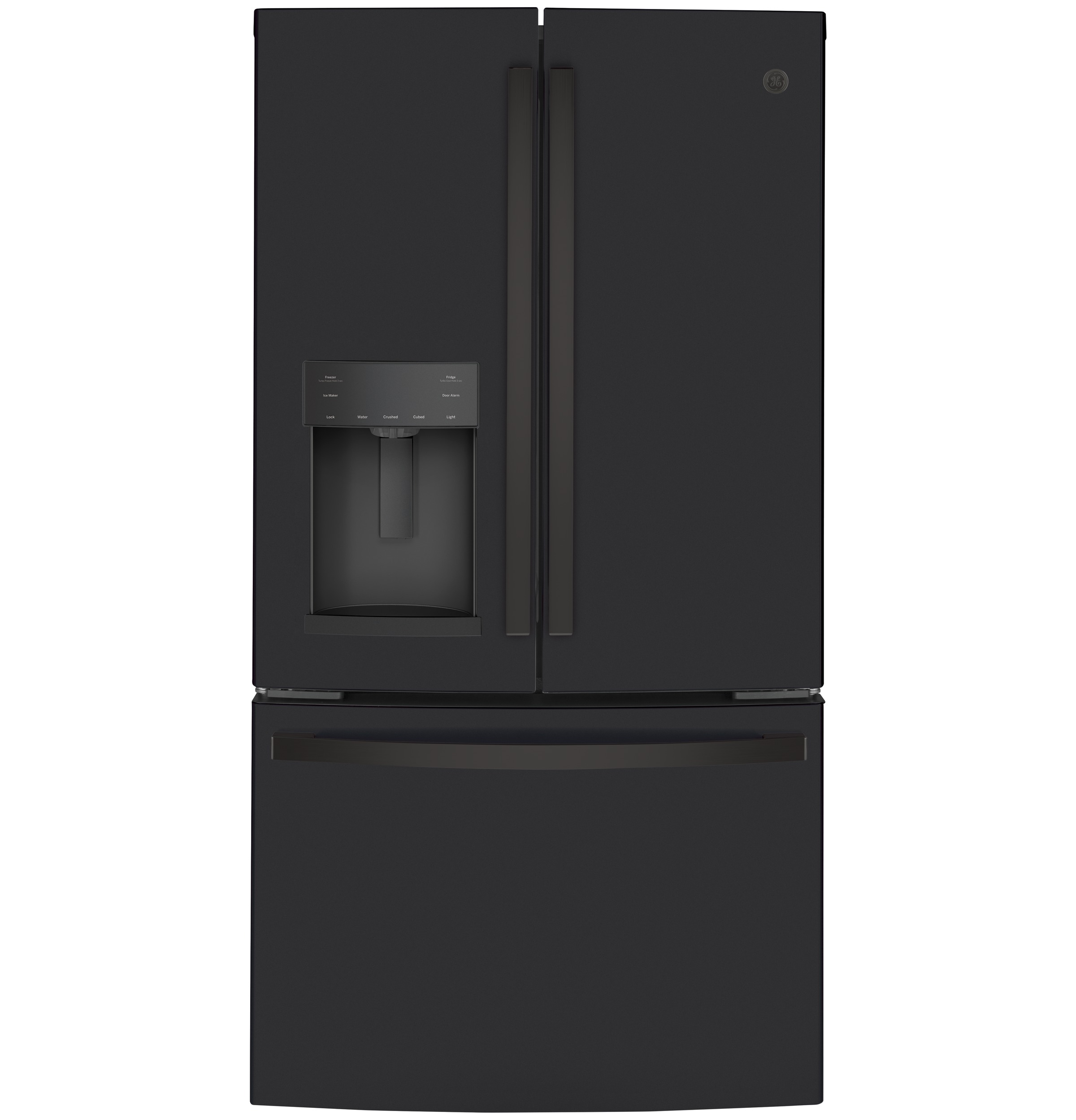 GE 36 Inch 36" Counter Depth French Door Refrigerator GYE22GENDS - View 2 | Fridge.com