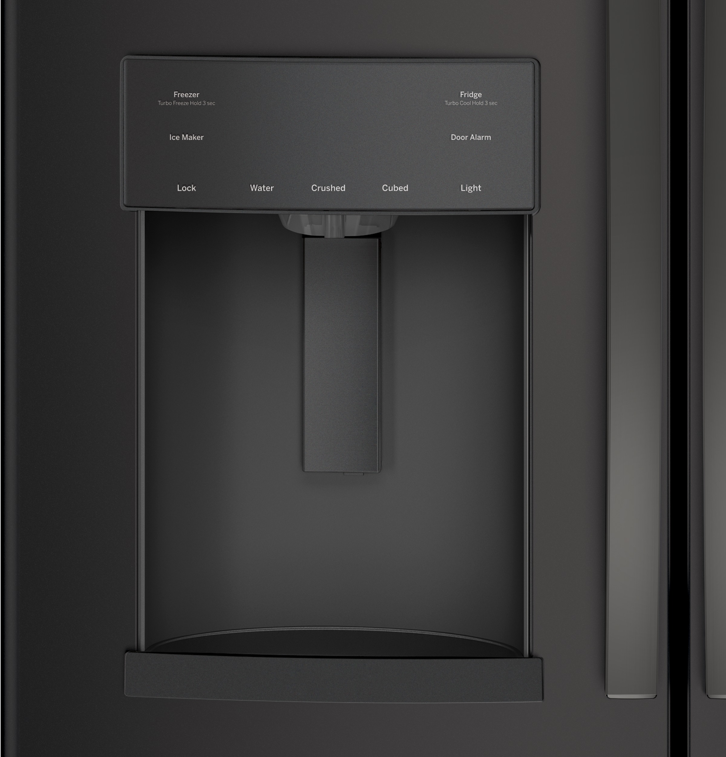 GE 36 Inch 36" Counter Depth French Door Refrigerator GYE22GENDS - View 6 | Fridge.com