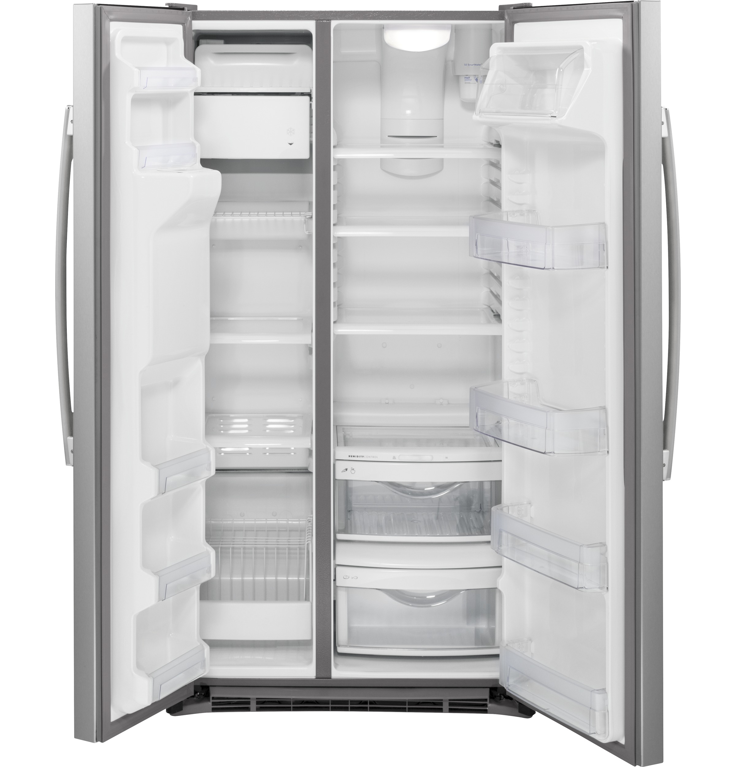 36" Counter Depth Side-By-Side 21.9 cu. ft. Refrigerator - View 5 | Fridge.com