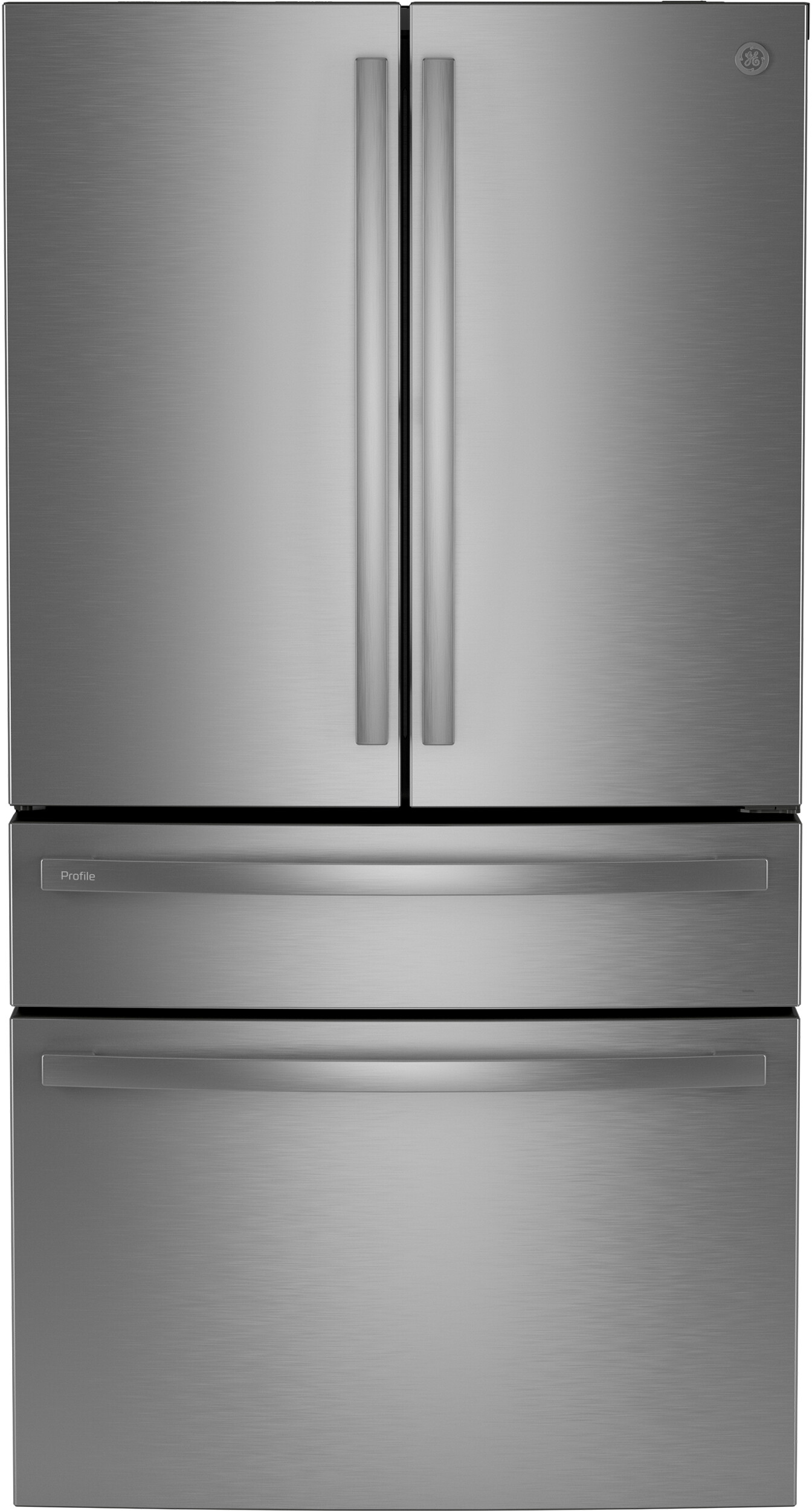 GE Profile ENERGY STAR 23.3 Cu. Ft. Smart Counter-Depth Fingerprint Resistant 4-Door French-Door Refrigerator With Door In Door | Fridge.com