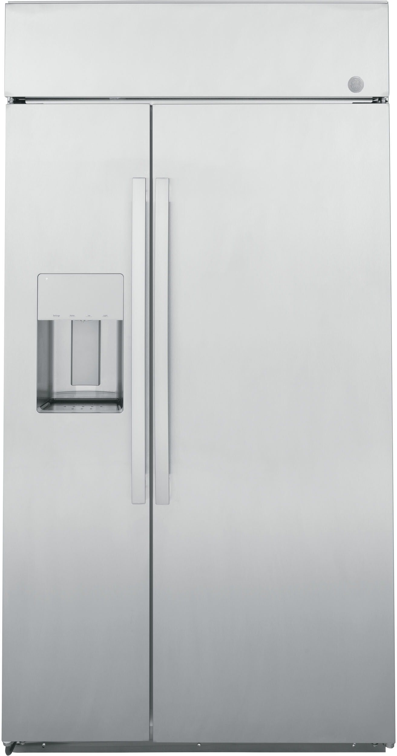 GE Profile Smart Appliances 42" Wide Side By Side 24.5 Cu. Ft. Smart Refrigerator - View 1 | Fridge.com