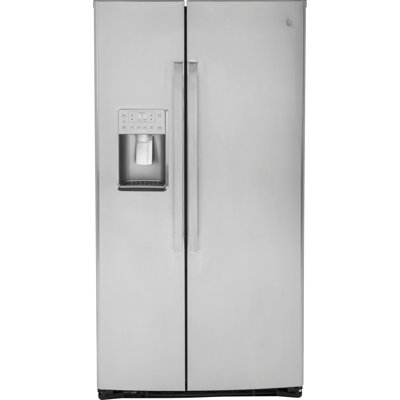35.75" Side by Side 25.3 cu. ft. Energy Star Refrigerator with Fingerprint Resistant Finish | Fridge.com