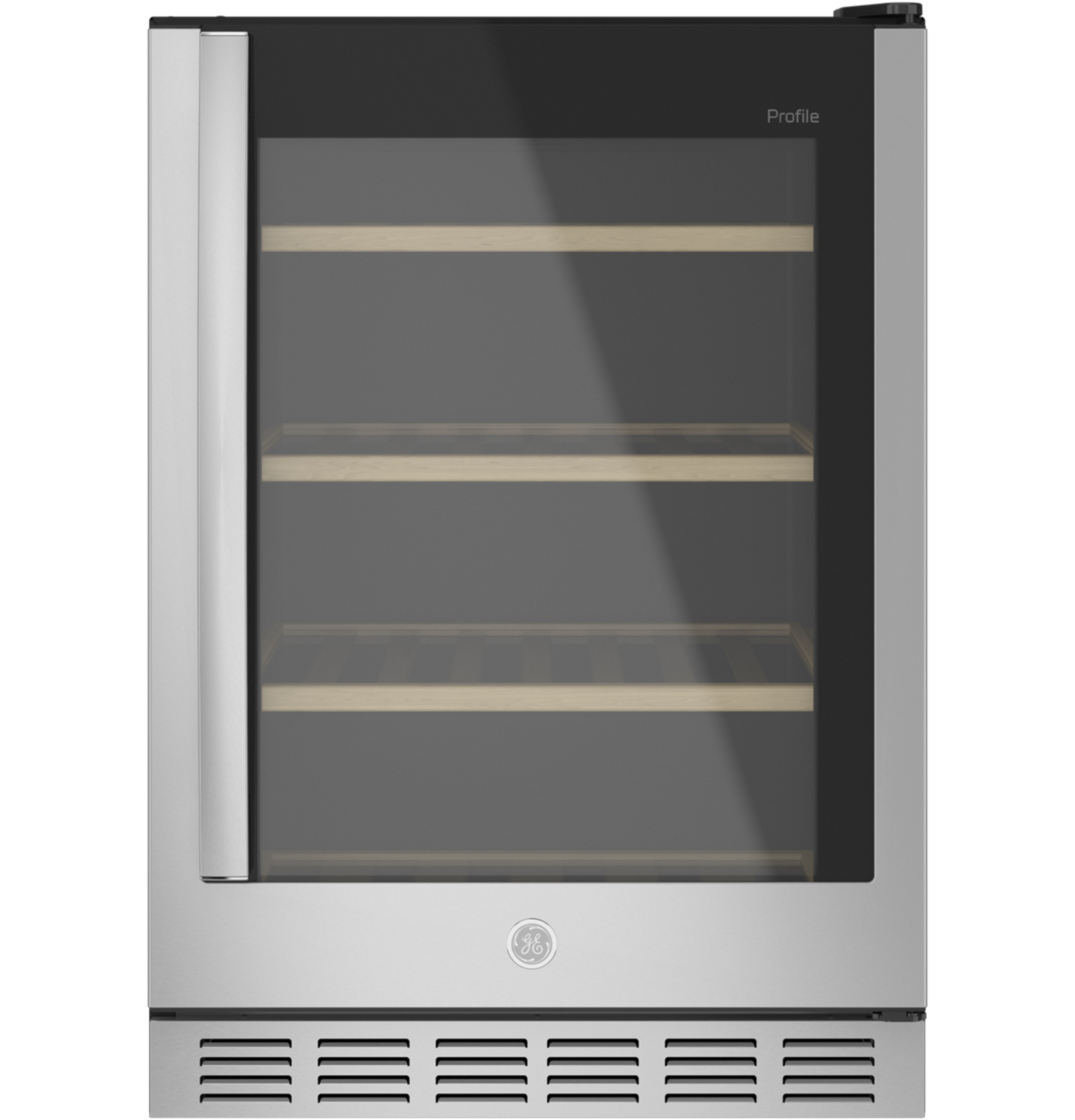 GE Profile - 155-Can Beverage Cooler - Stainless Steel — FIN-0015754 | Fridge.com