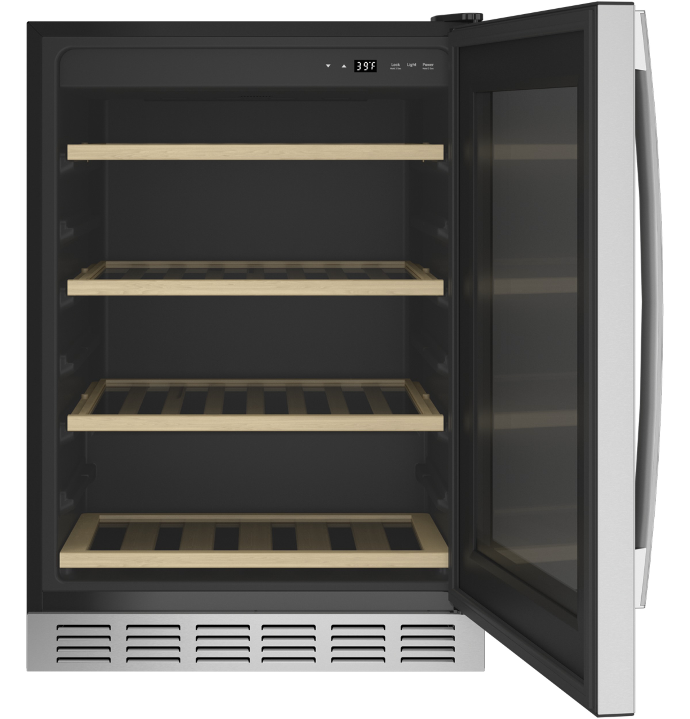 GE Profile - 155-Can Beverage Cooler - Stainless Steel — FIN-0015754 | Fridge.com