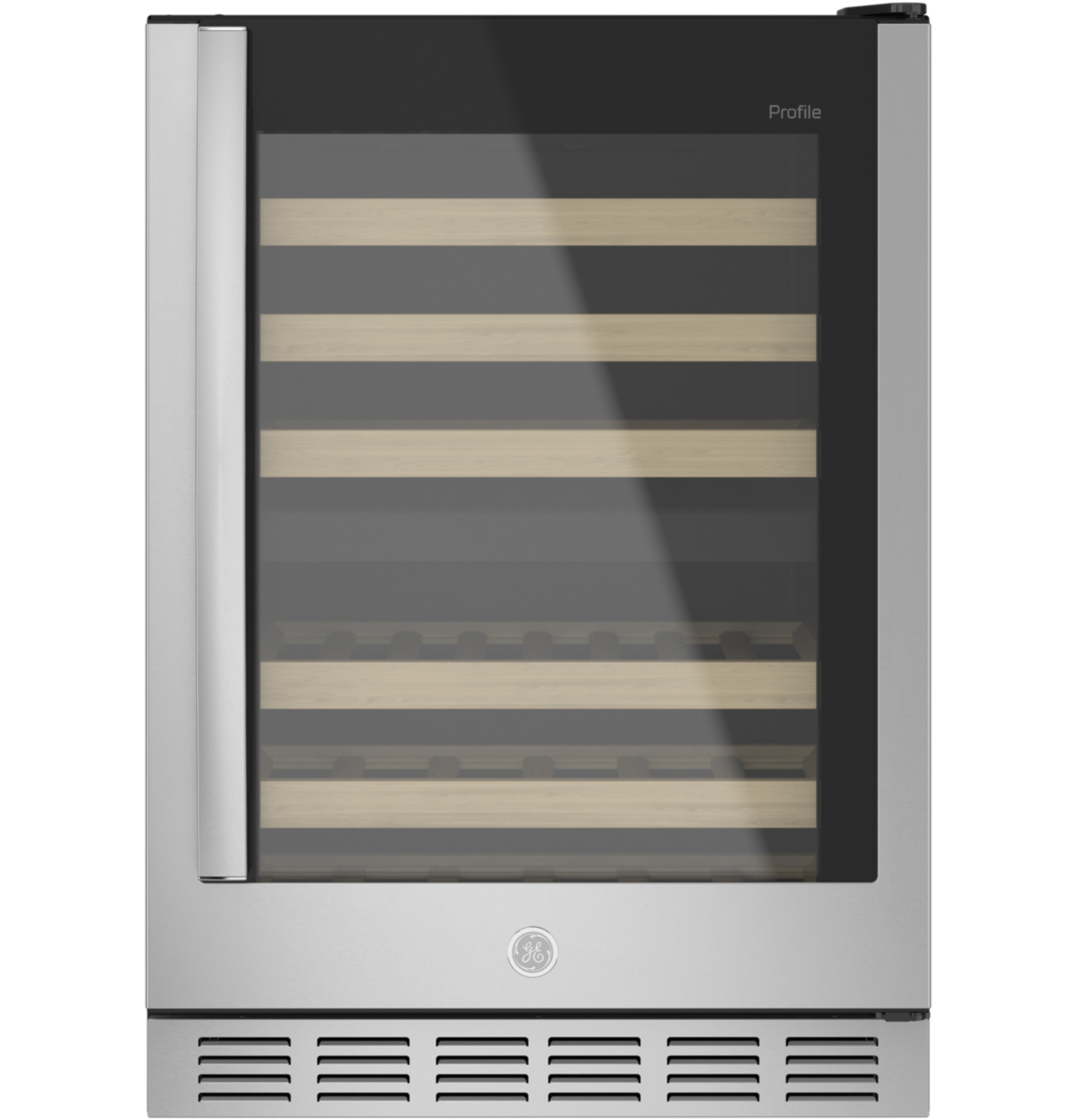 24 Bottle And 44 Can Dual Zone Convertible Wine Refrigerator - View 3 | Fridge.com