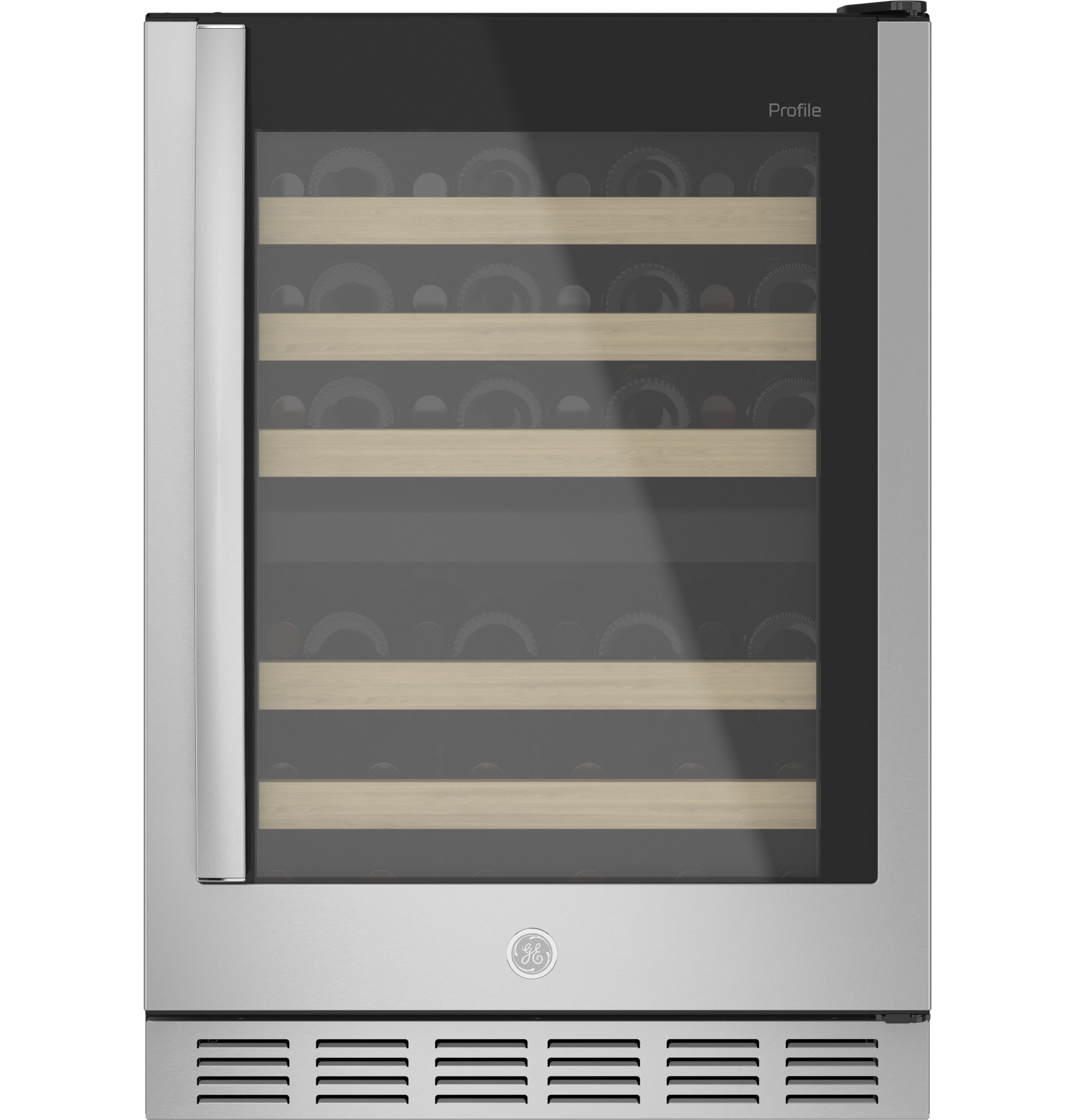 24 Bottle And 44 Can Dual Zone Convertible Wine Refrigerator - View 5 | Fridge.com