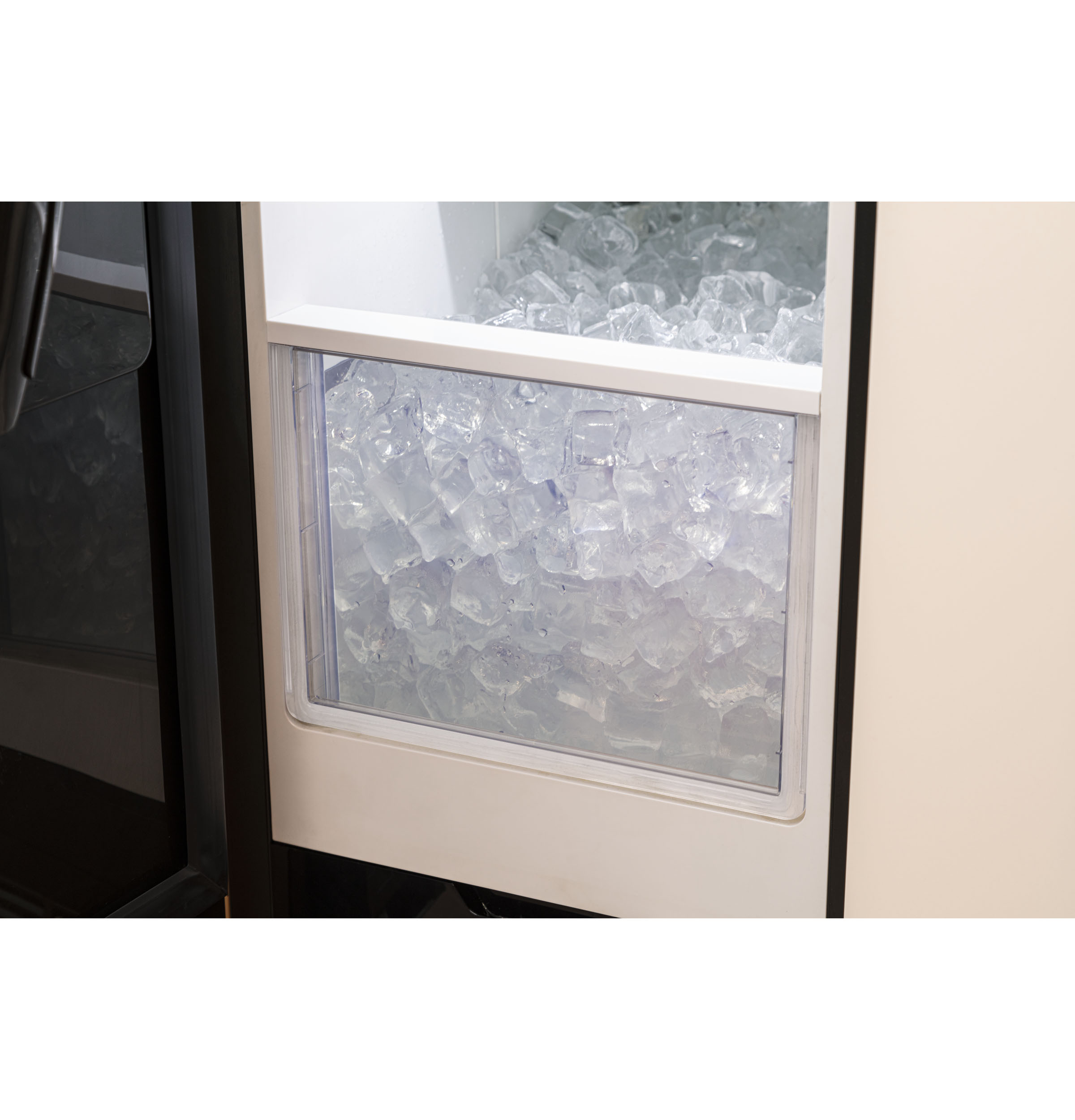 GE Appliances 65 lb. Daily Production Gourmet Ice Freestanding Ice Maker — FIN-0015955 | Fridge.com
