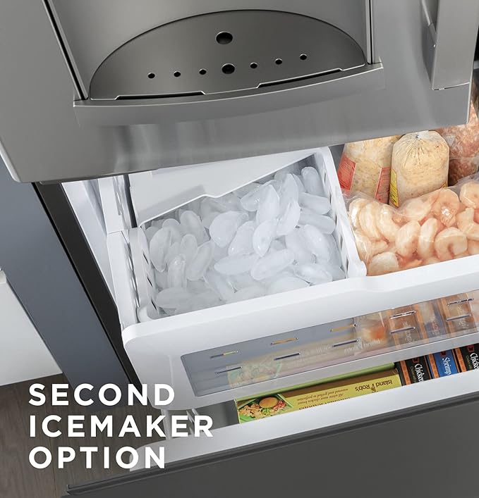GE PYE22KELDS French-Door Refrigerator - View 2 | Fridge.com