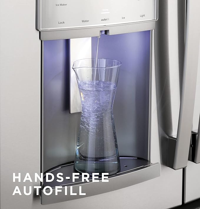 GE PYE22KELDS French-Door Refrigerator - View 5 | Fridge.com