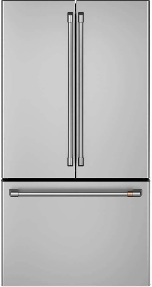 GE Café CWE23SP2MS1 23 Cu. Ft. Stainless Counter-Depth French Door Refrigerator | Fridge.com