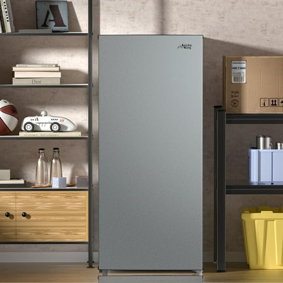 Modern 7 Cu. Ft. Garage Ready Convertible Upright Freezer/Refrigerator | Fridge.com
