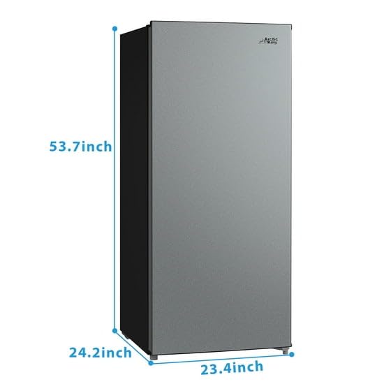 Modern 7 cu. ft. Garage Ready Convertible Upright Freezer/Refrigerator - View 3 | Fridge.com