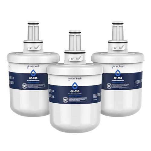 GLACIER FRESH Replacement for DA29-00003G Water Filter, Compatible with Samsung* Aqua-Pure Plus, DA29-00003F, DA29-00003B, HAFCU1, RFG237AARS, FMS-1, | Fridge.com