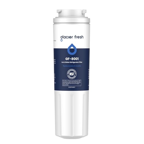 GLACIER FRESH UKF8001 Compatible with Whirlpool Refrigerator Water Filter 4, EDR4RXD1, EveryDrop Filter 4, 4396395, Maytag UKF8001, UKF8001AXX, WHR4RX | Fridge.com